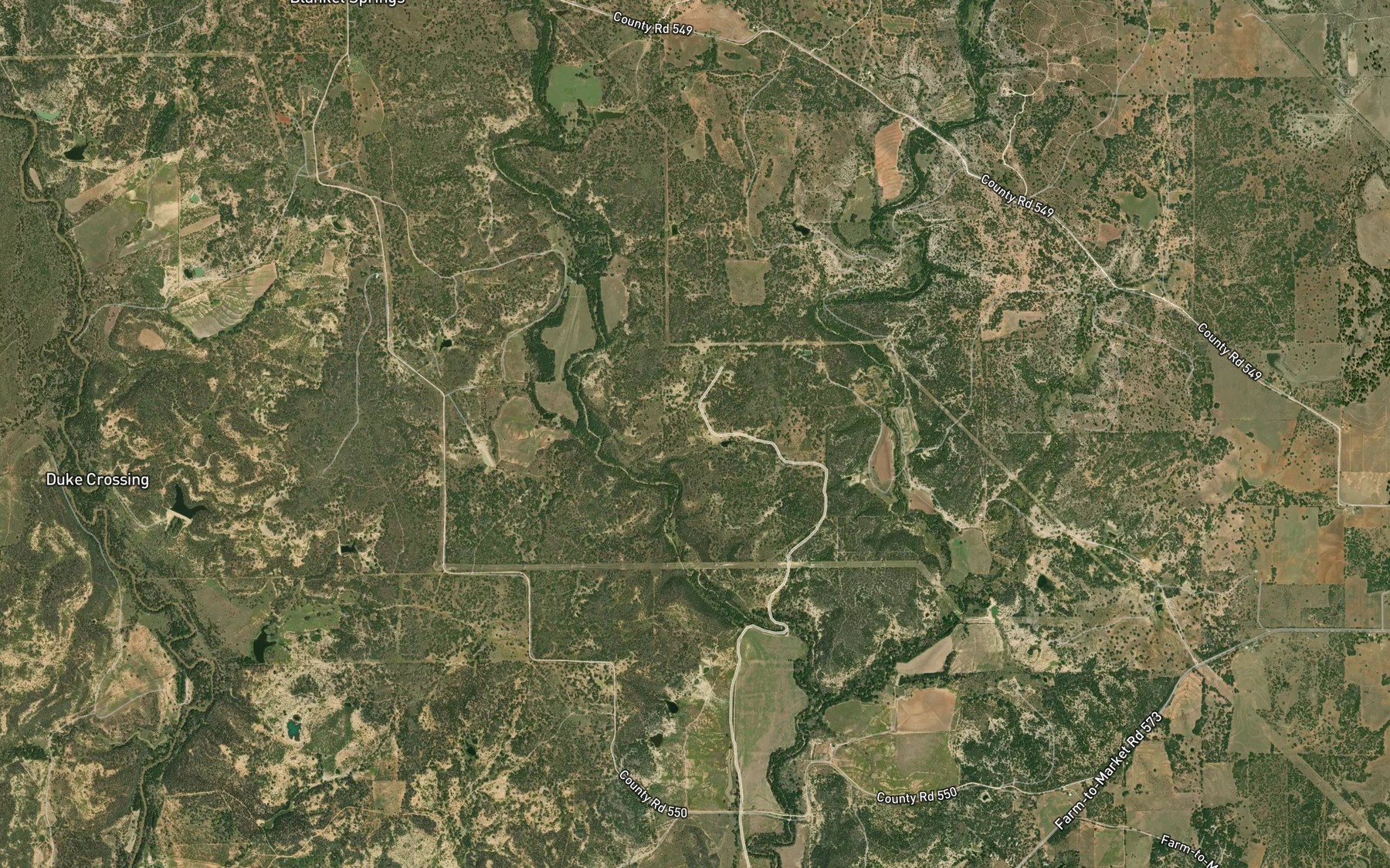 Satellite map of the John Graves Lake Number 4