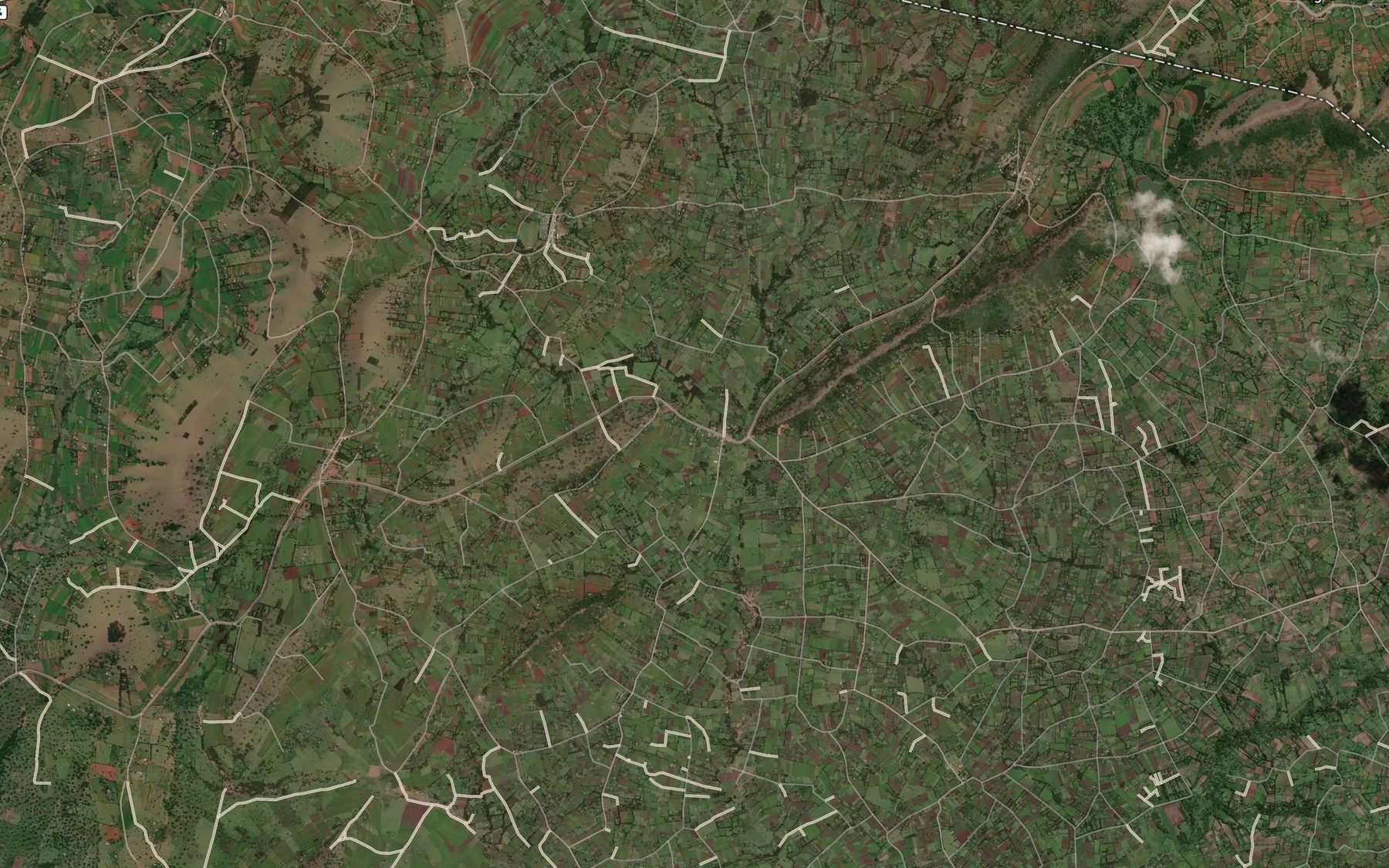 Satellite map of the Koiyapase