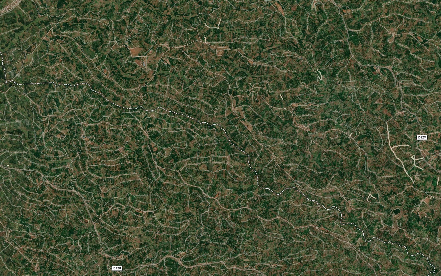 Satellite map of the Ithemwegi