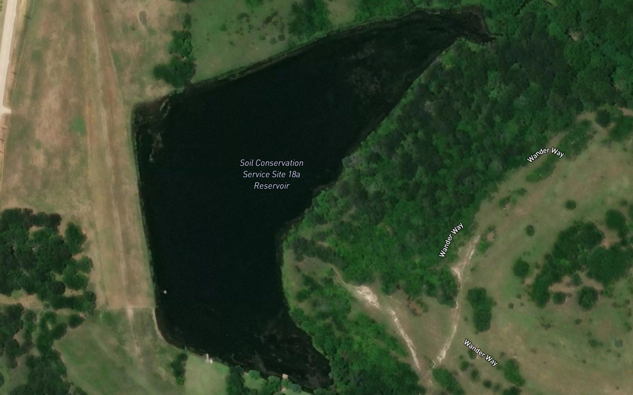 Soil Conservation Service Site 18a Reservoir