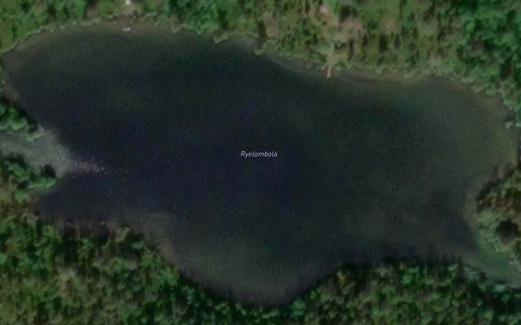 Satellite map of the Ryelombola