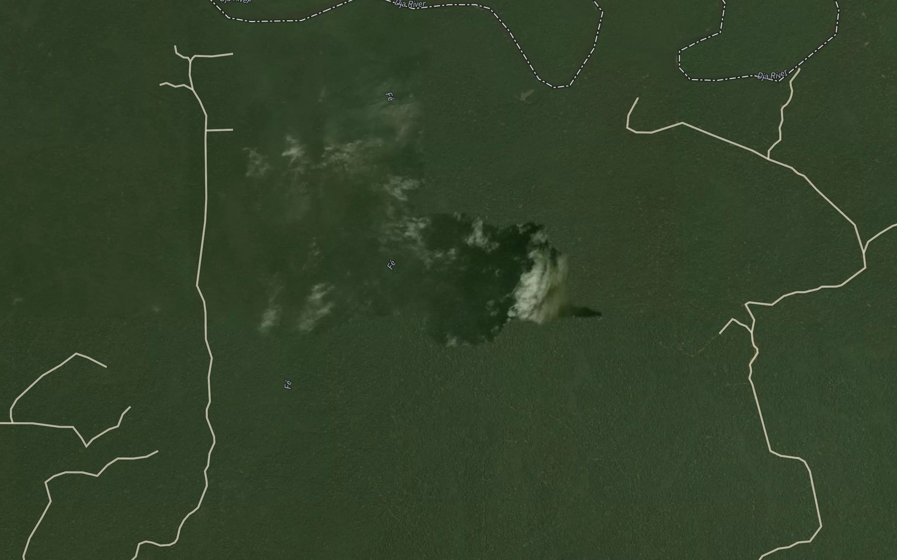 Satellite map of the Mintontom
