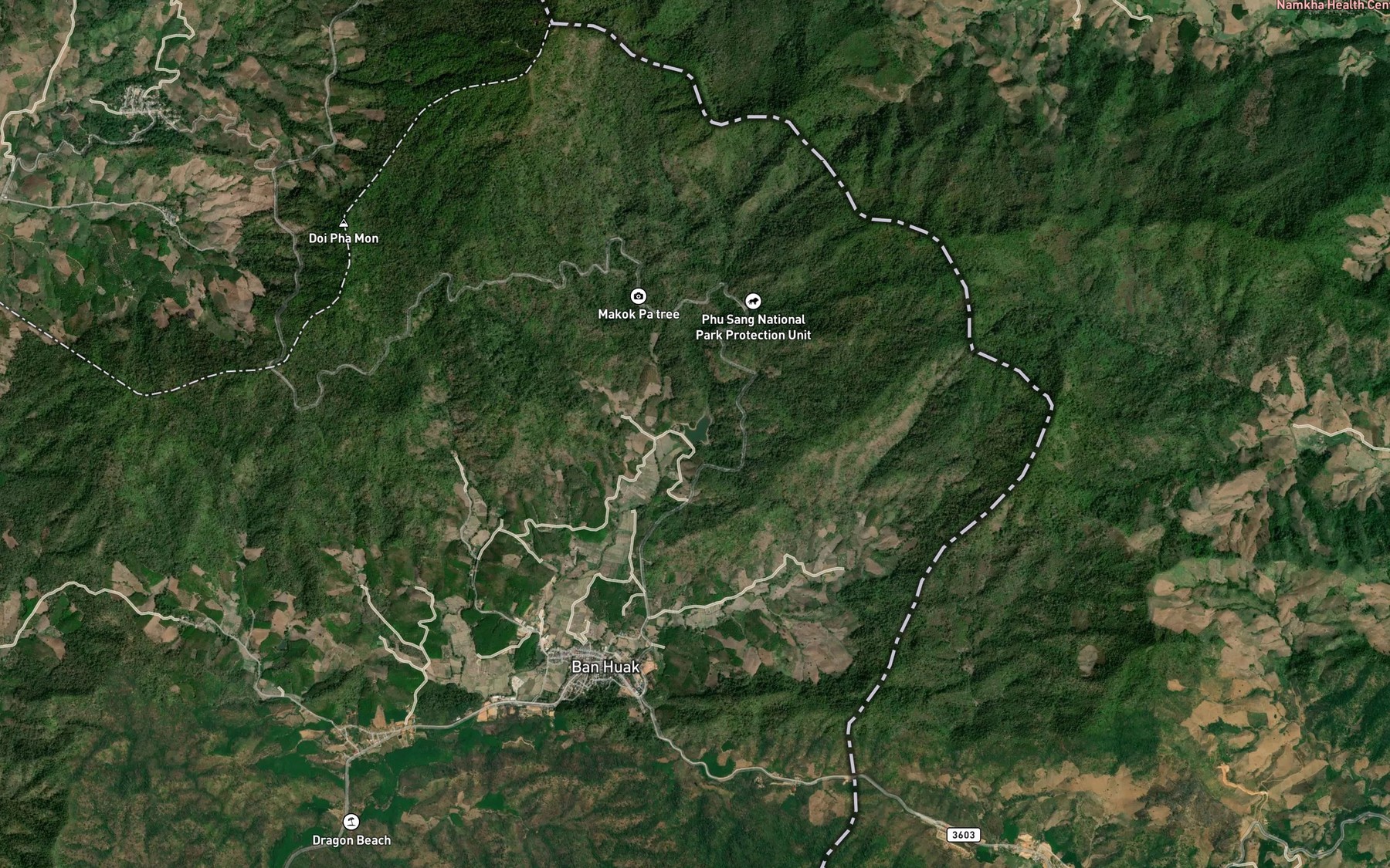 Satellite map of the Ang Kep Nam Pueai