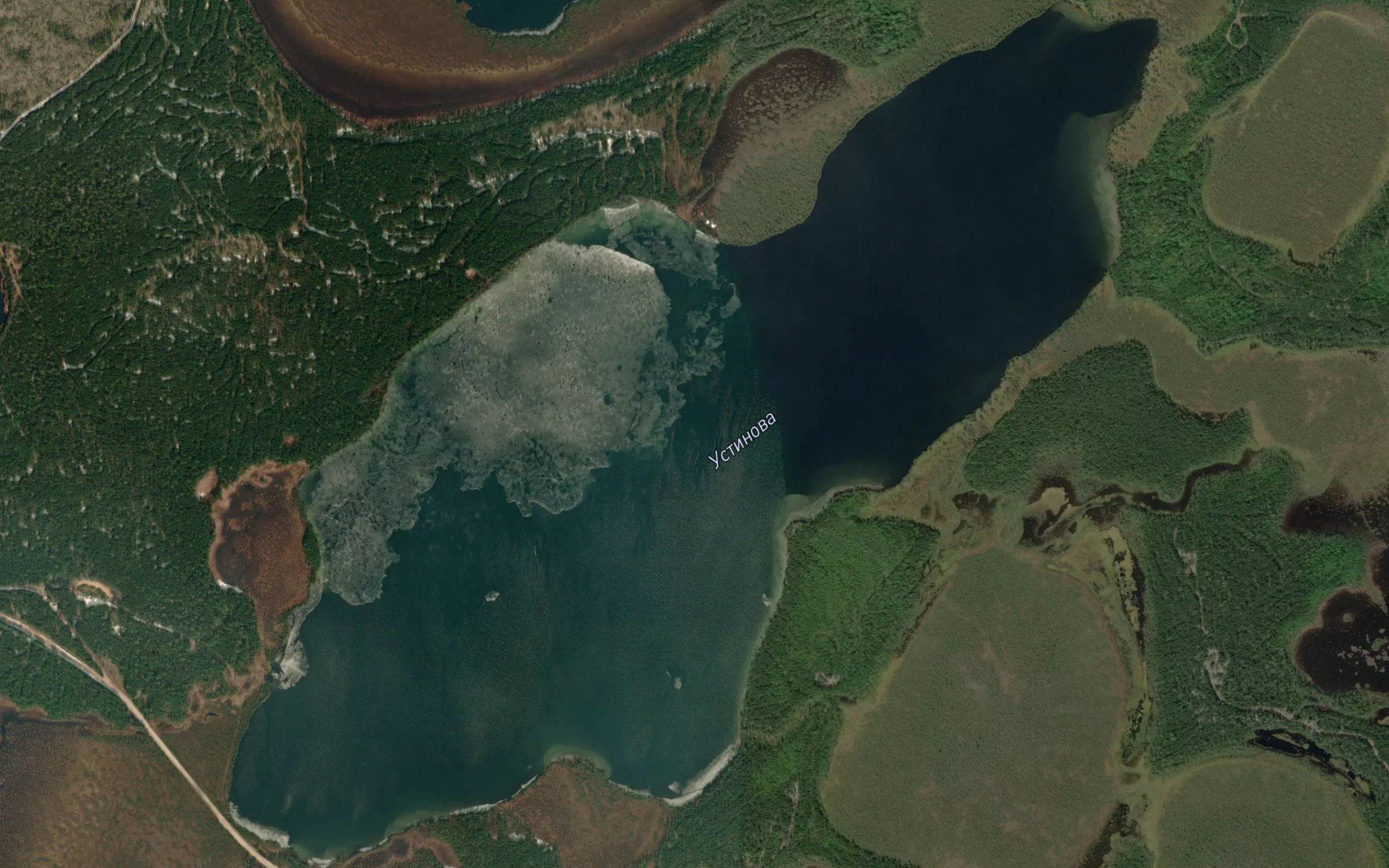 Ozero Ustinova