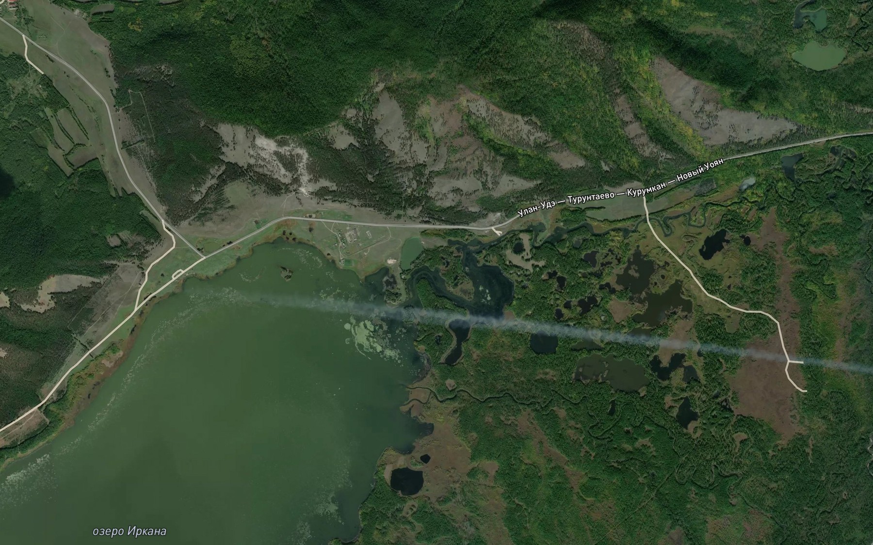 Satellite map of the Amnunda
