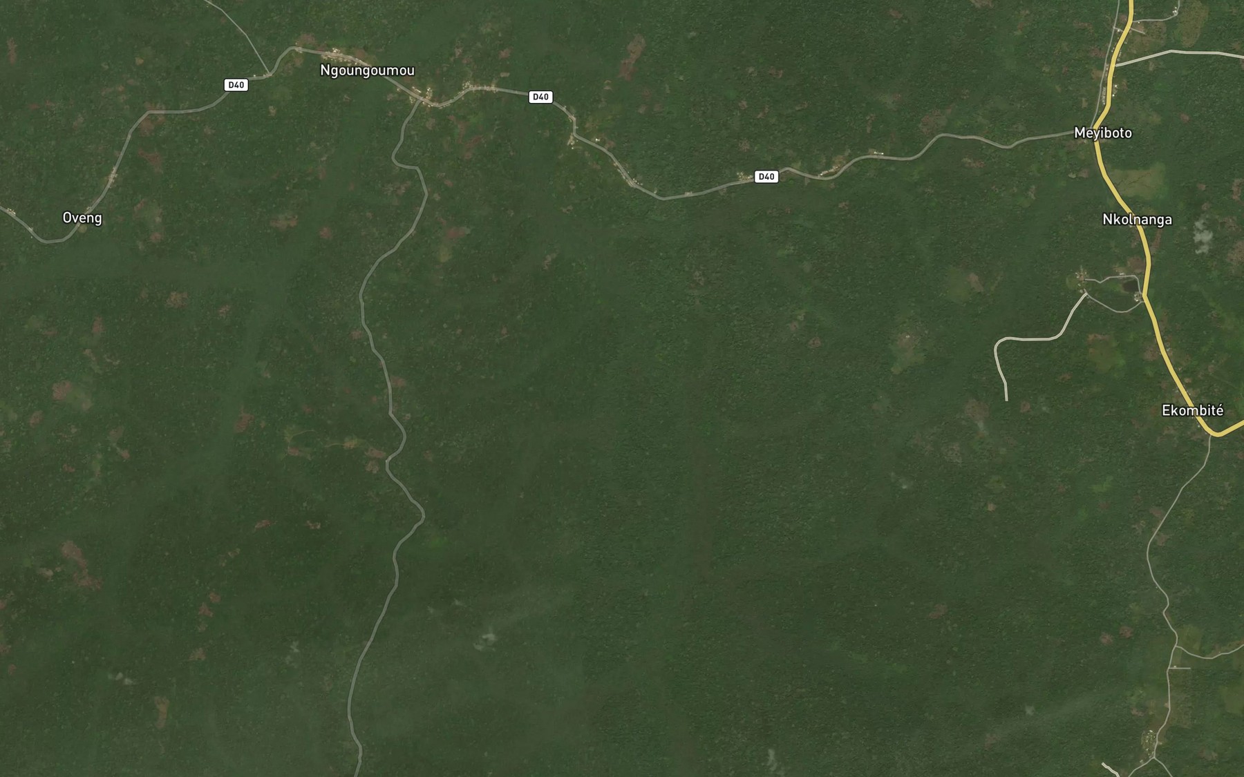 Satellite map of the Oton Bimvou