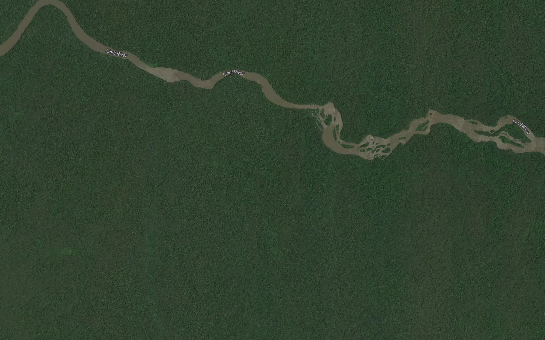 Satellite map of the Iboni
