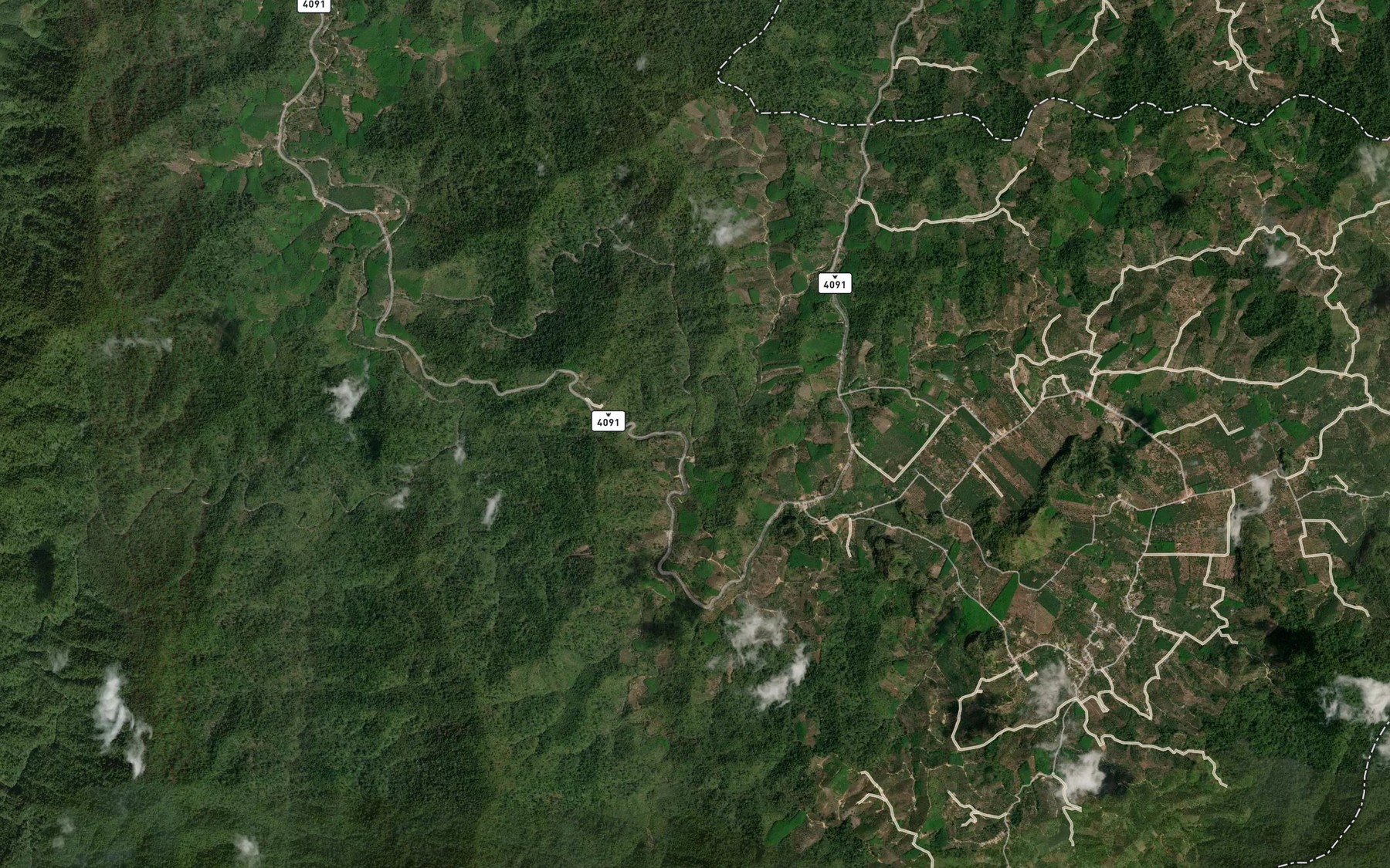 Satellite map of the Huai Khao Long