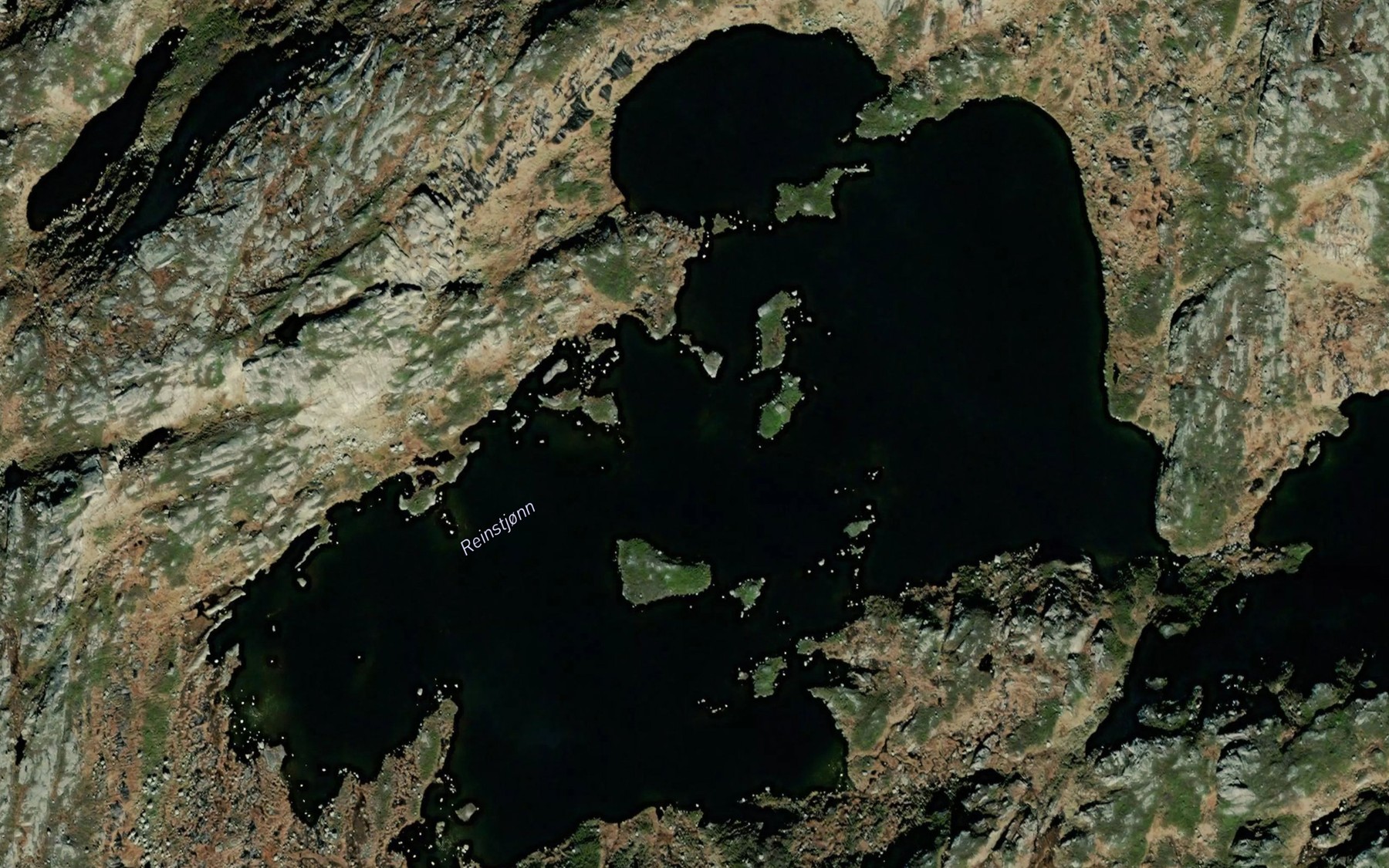 Satellite map of the Reinstjonn