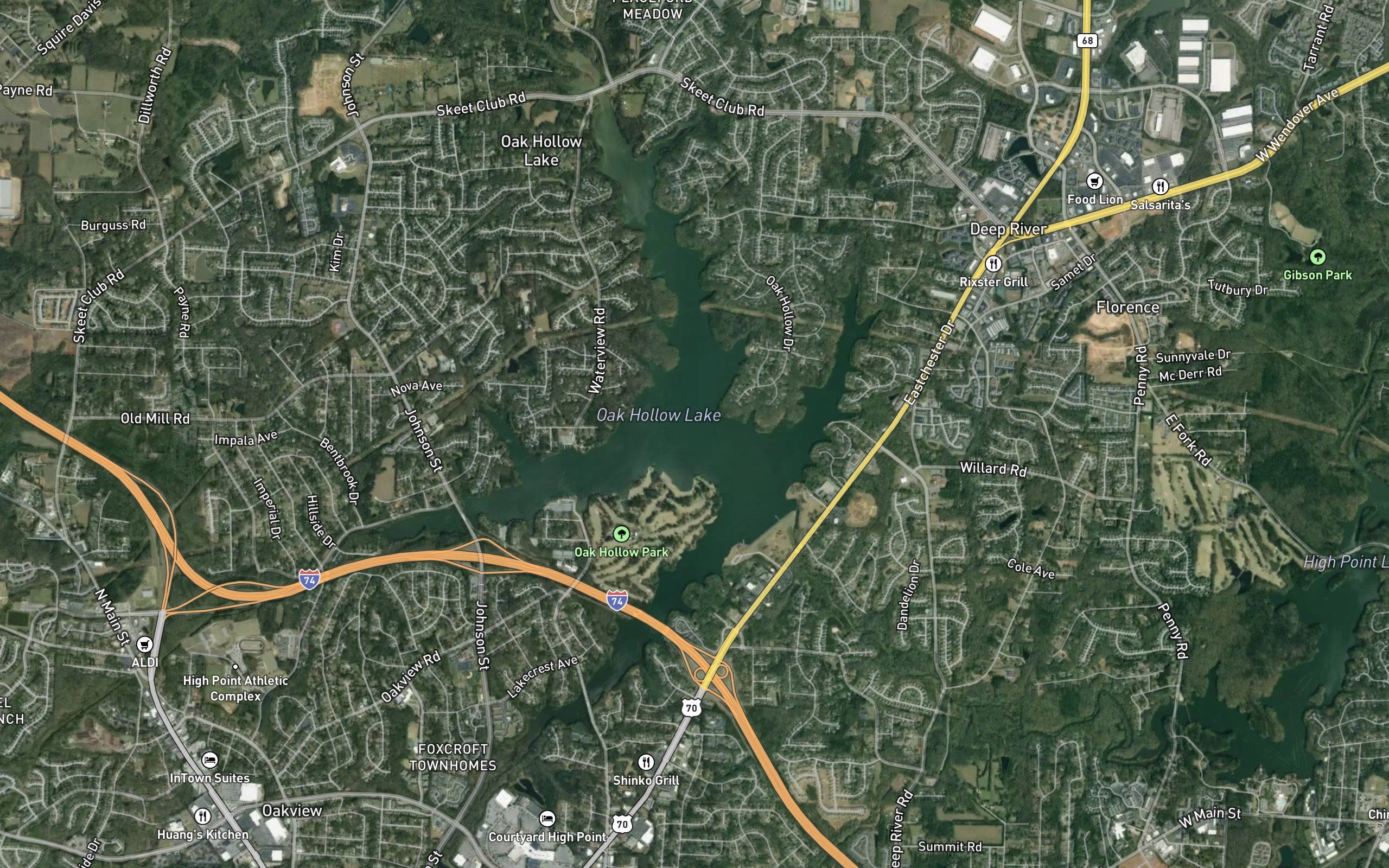 Oak Hollow Lake
