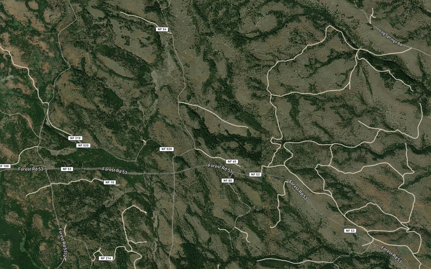Satellite map of the Sturdevant Spring