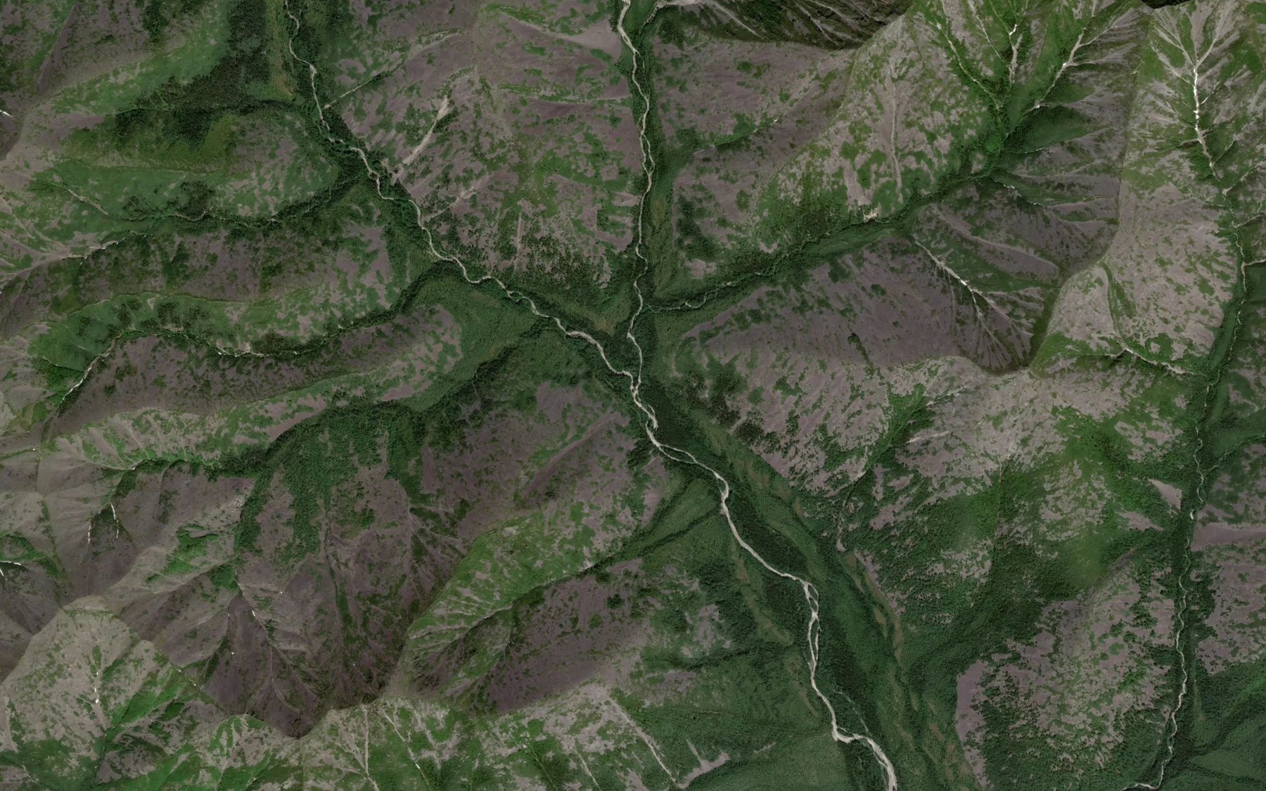 Satellite map of the Melkiy