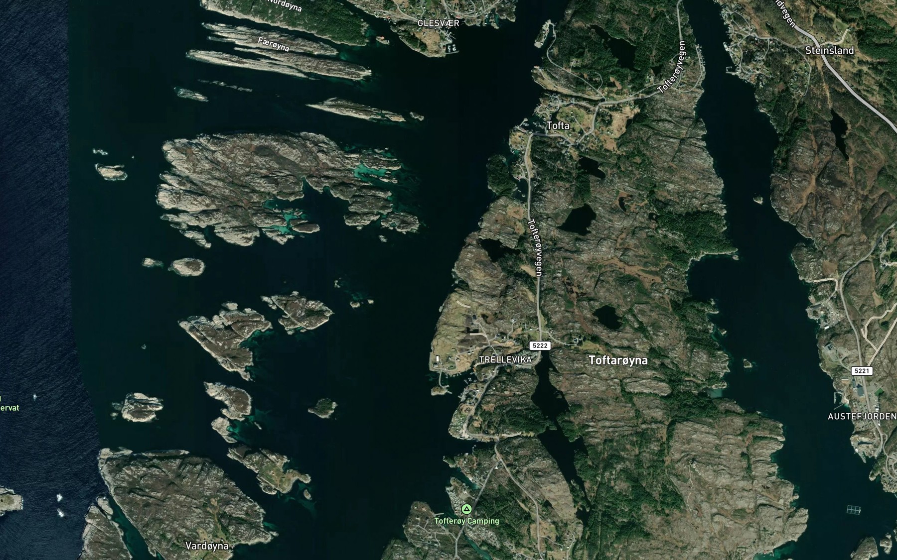 Satellite map of the Risvika