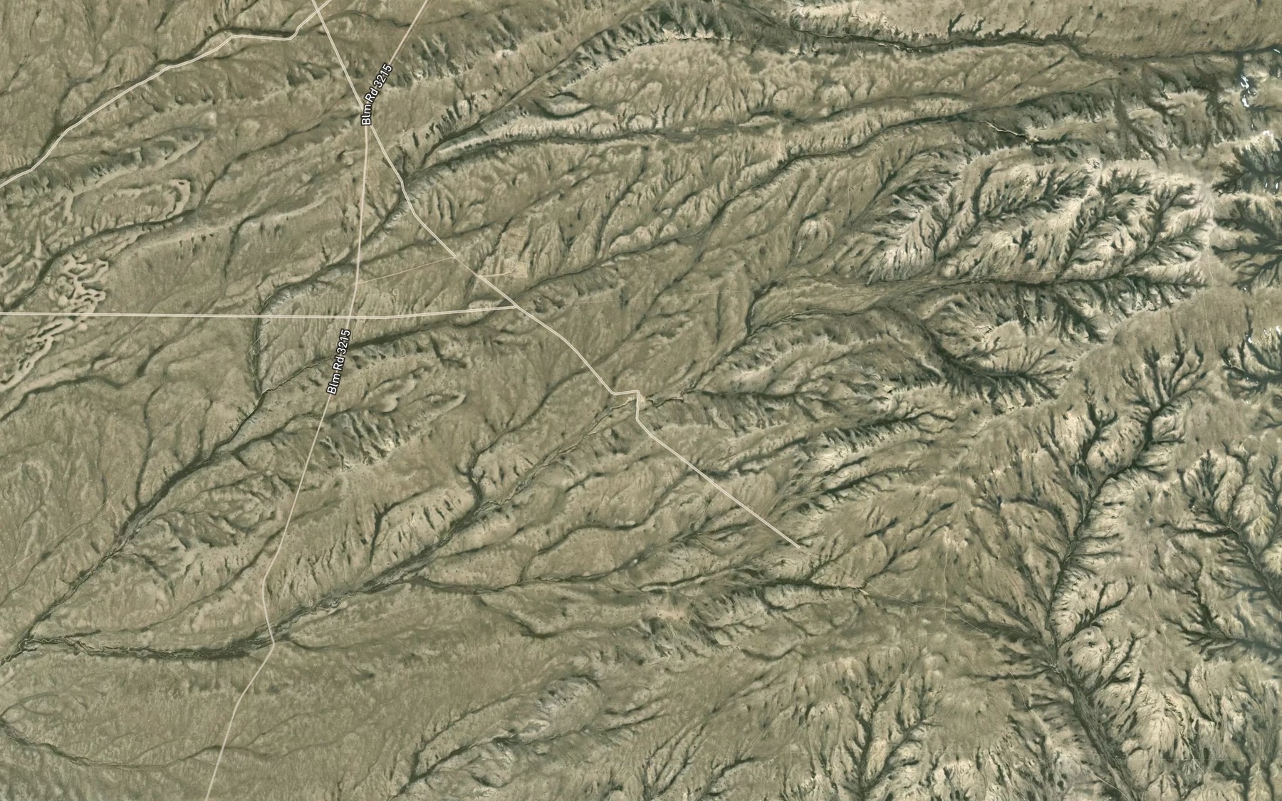 Satellite map of the Road Crossing Reservoir