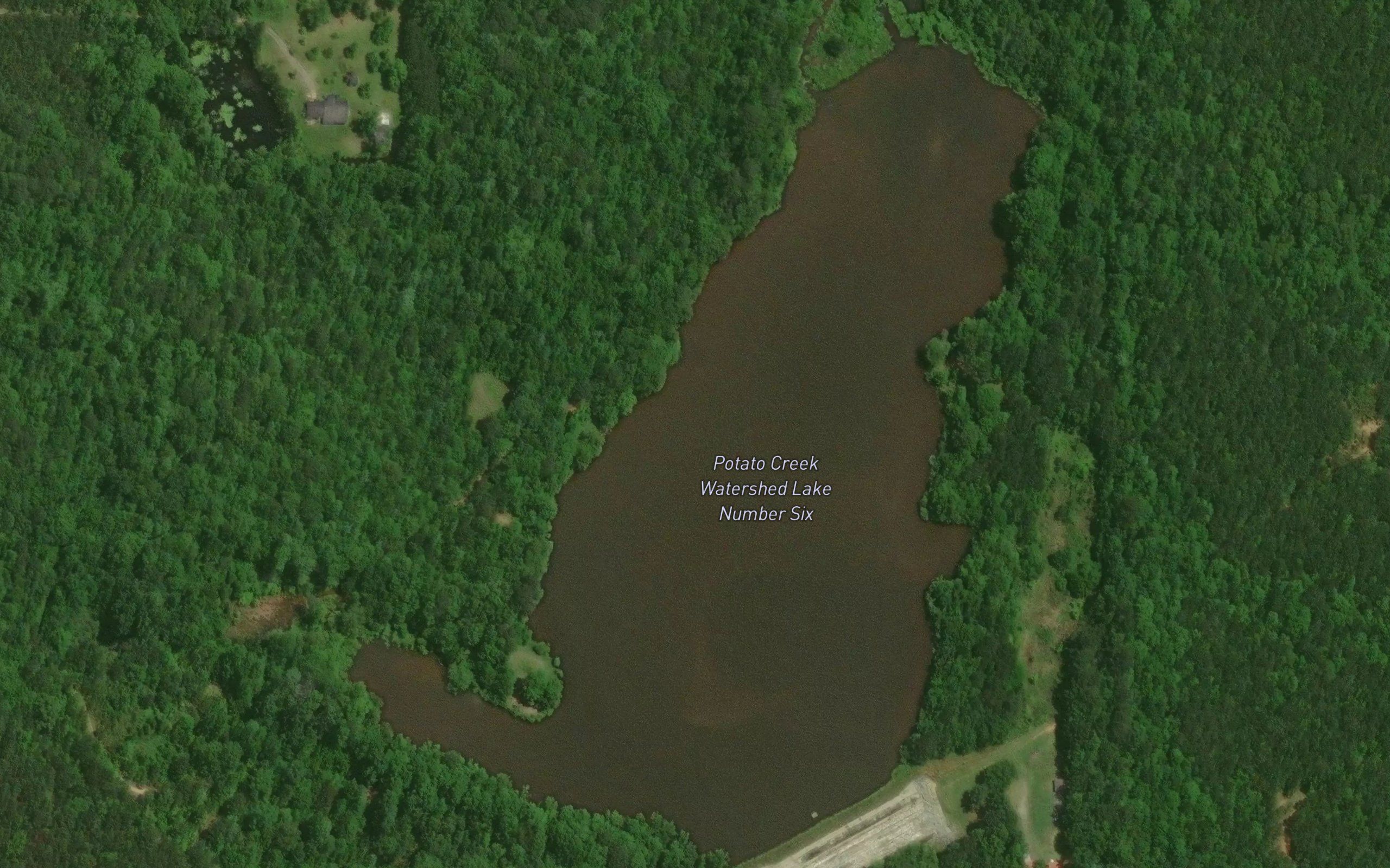 Potato Creek Watershed Lake Number Six