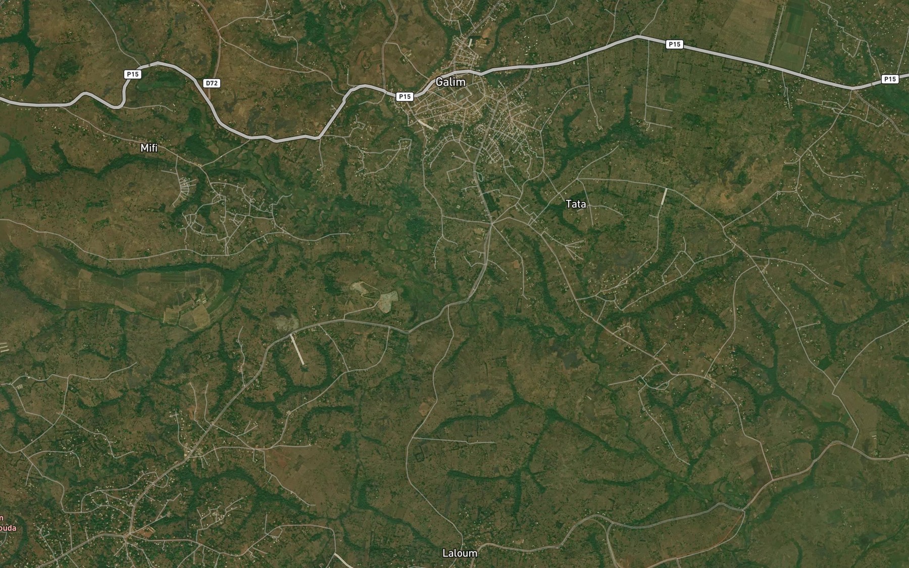 Satellite map of the Nkemsi