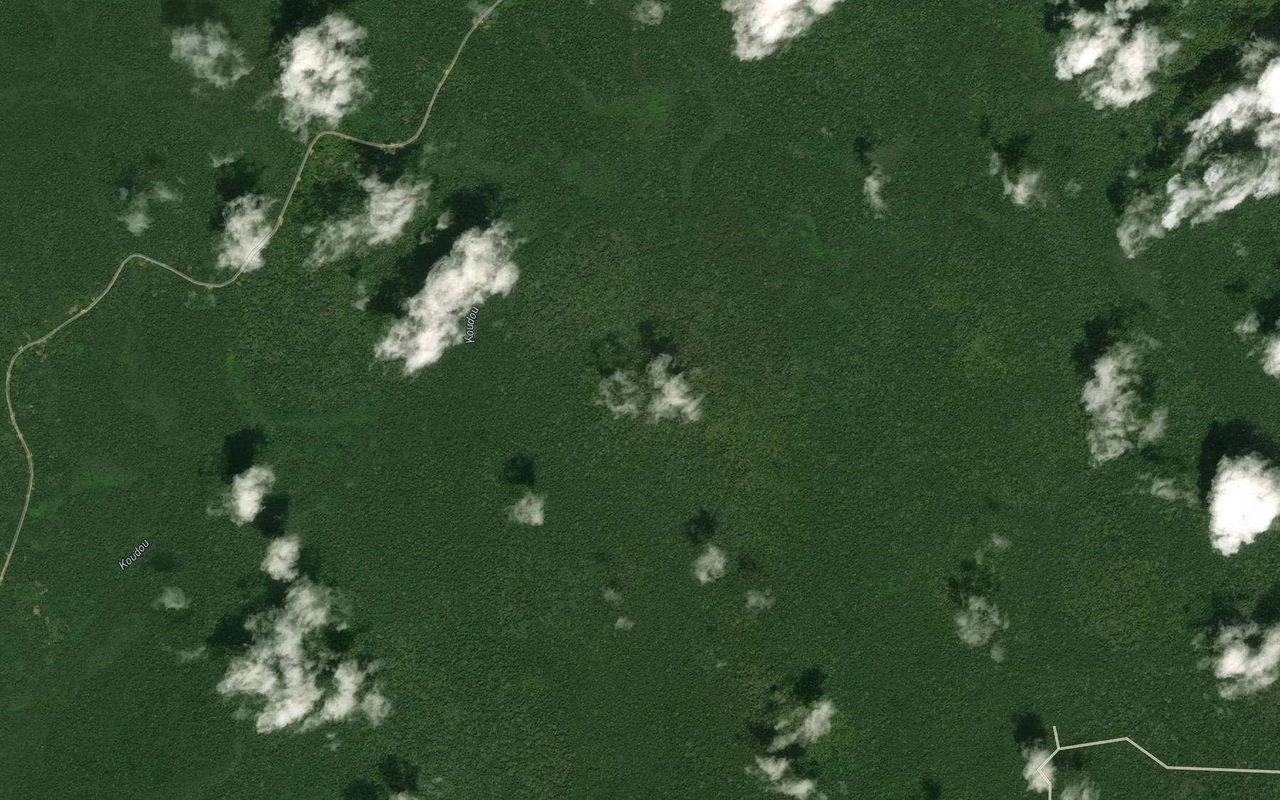 Satellite map of the Idie II