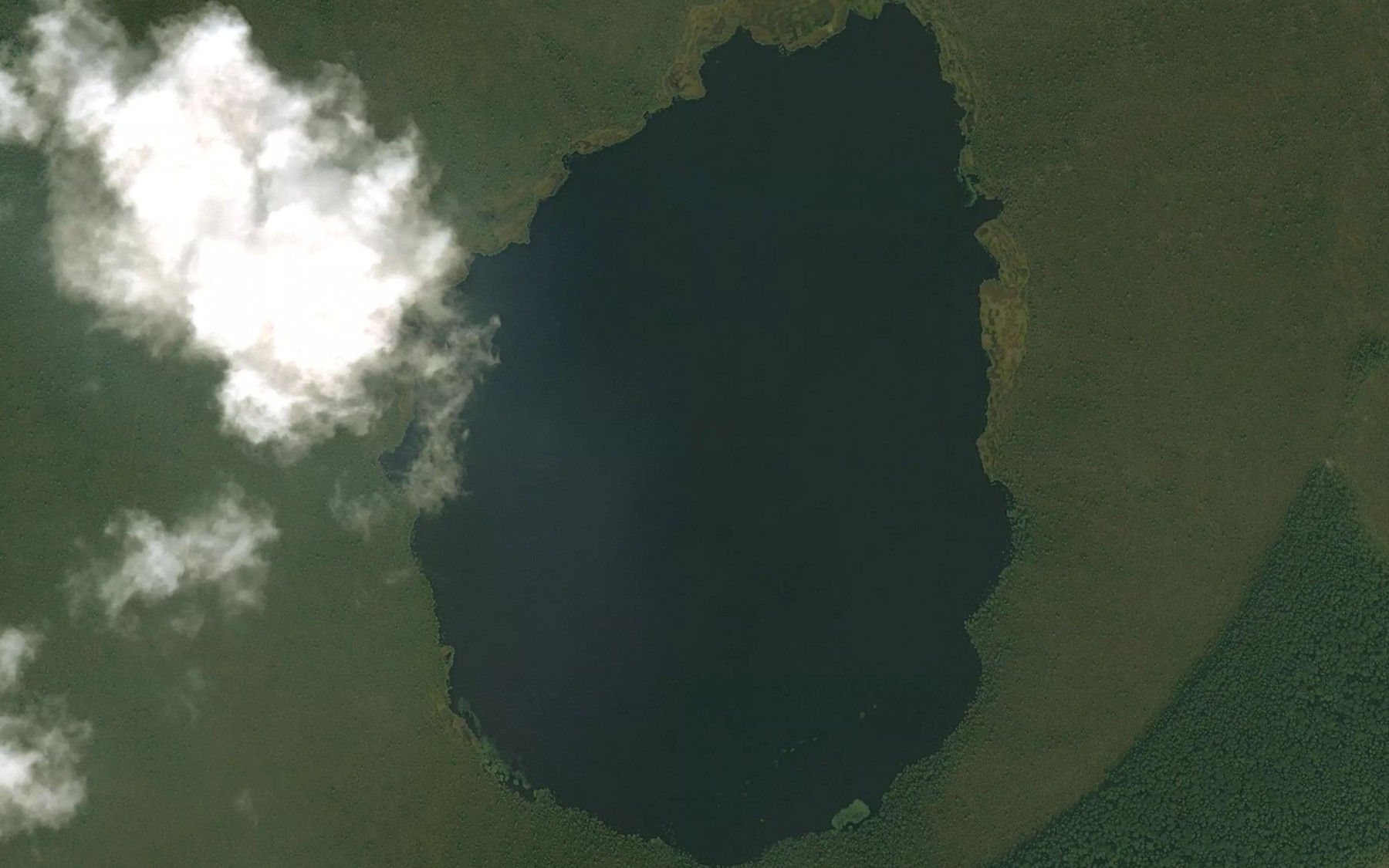 Satellite map of the Ozero Malyy Sor