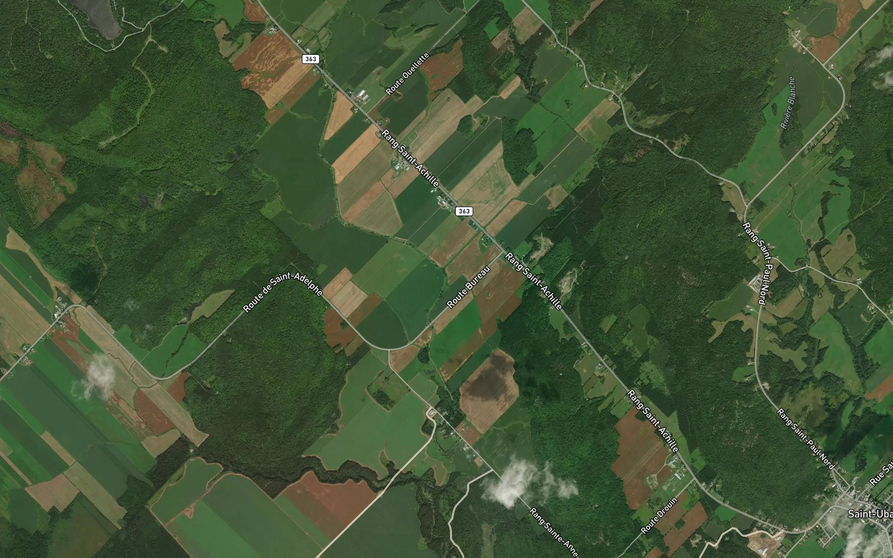 Satellite map of the Cours d'eau Hardy