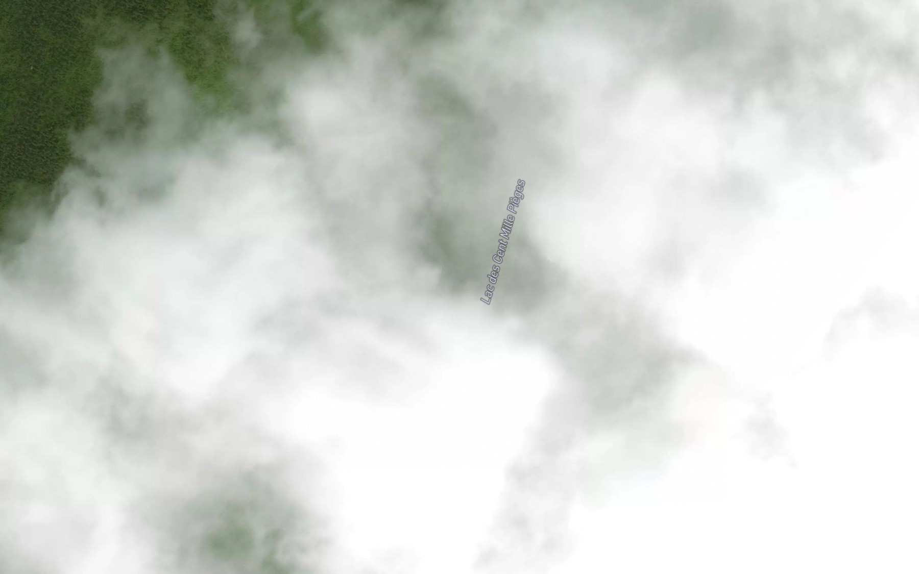 Satellite map of the Lac des Cent Mille Pieges