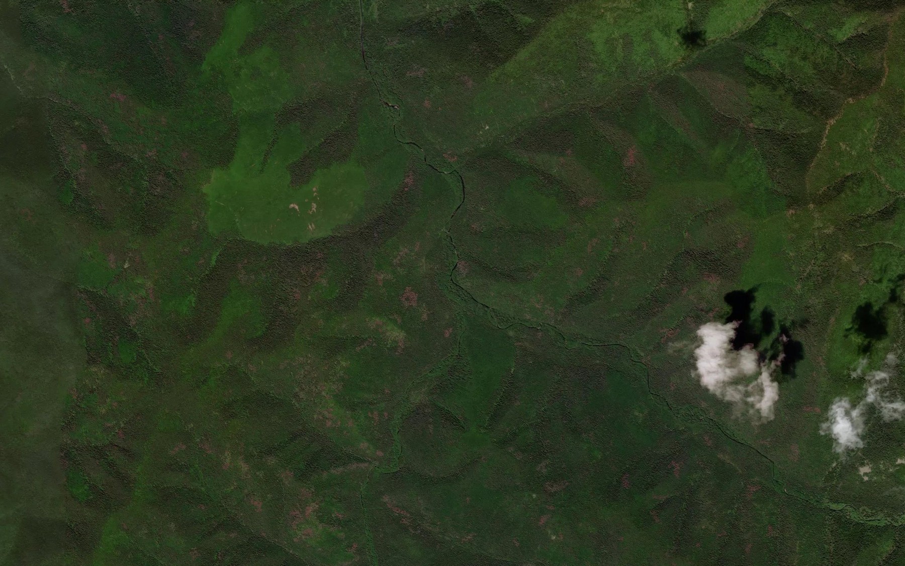 Satellite map of the Moguchaya