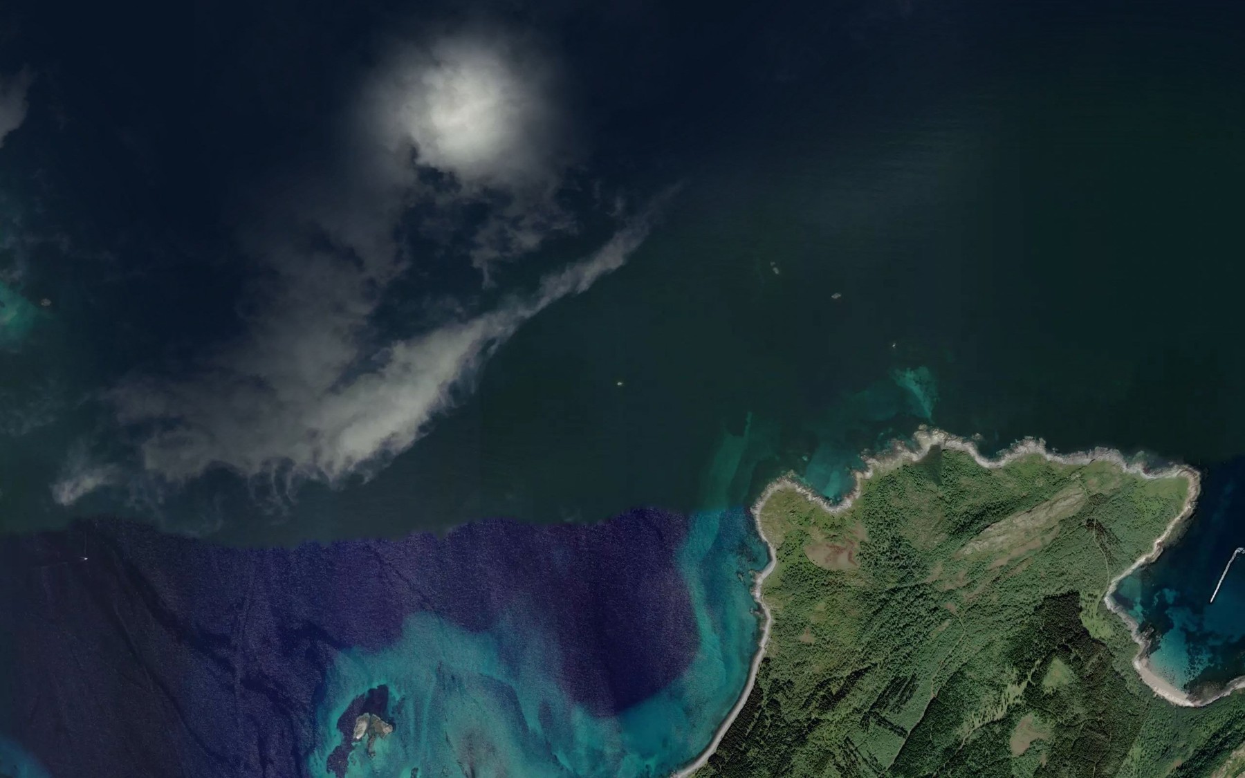 Satellite map of the Stabben