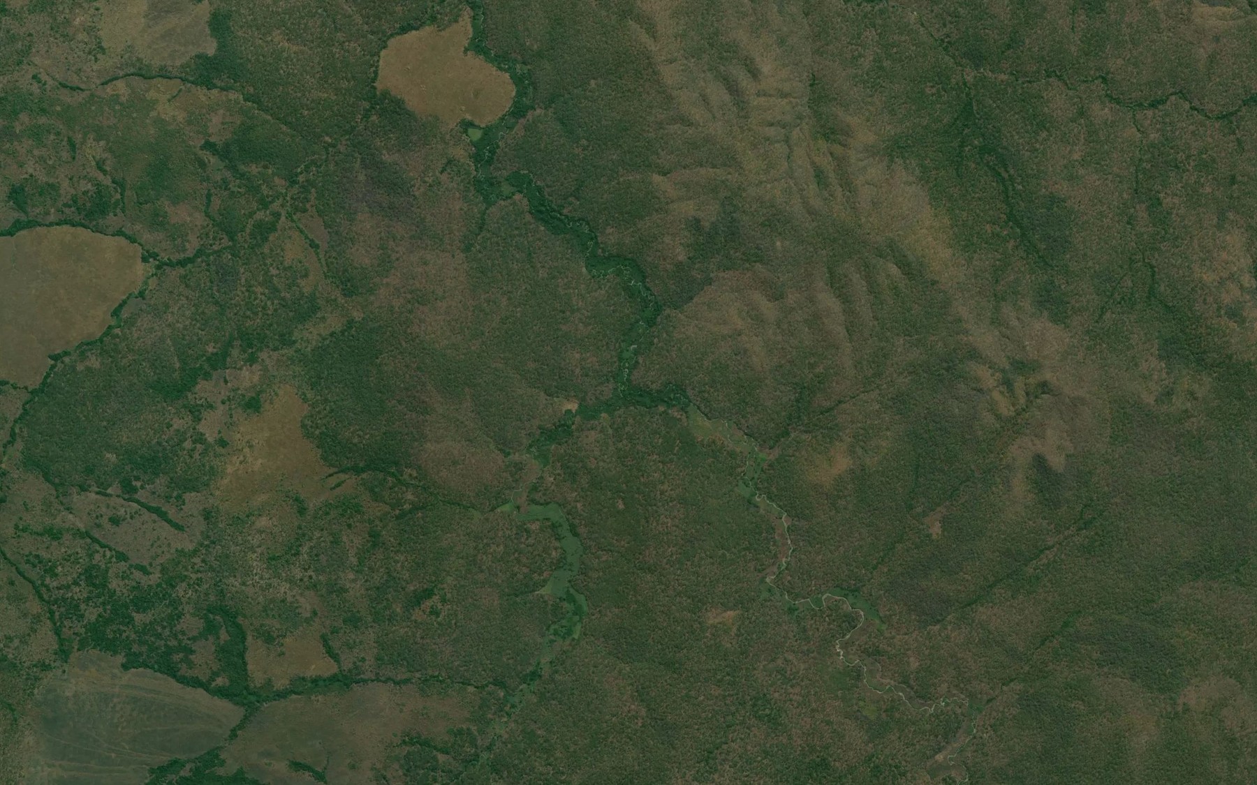 Satellite map of the Kampanga