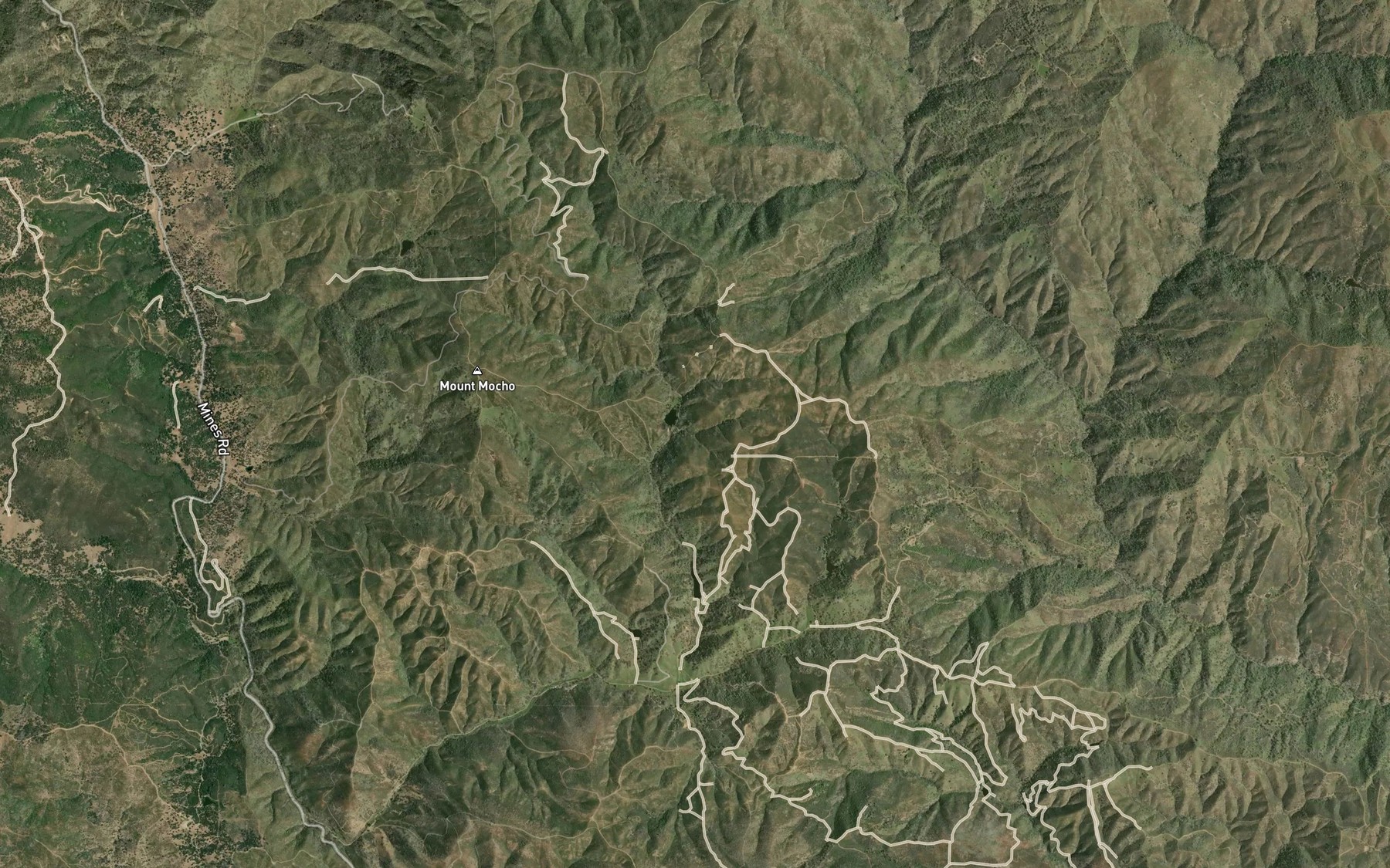 Satellite map of the Passionate Spring