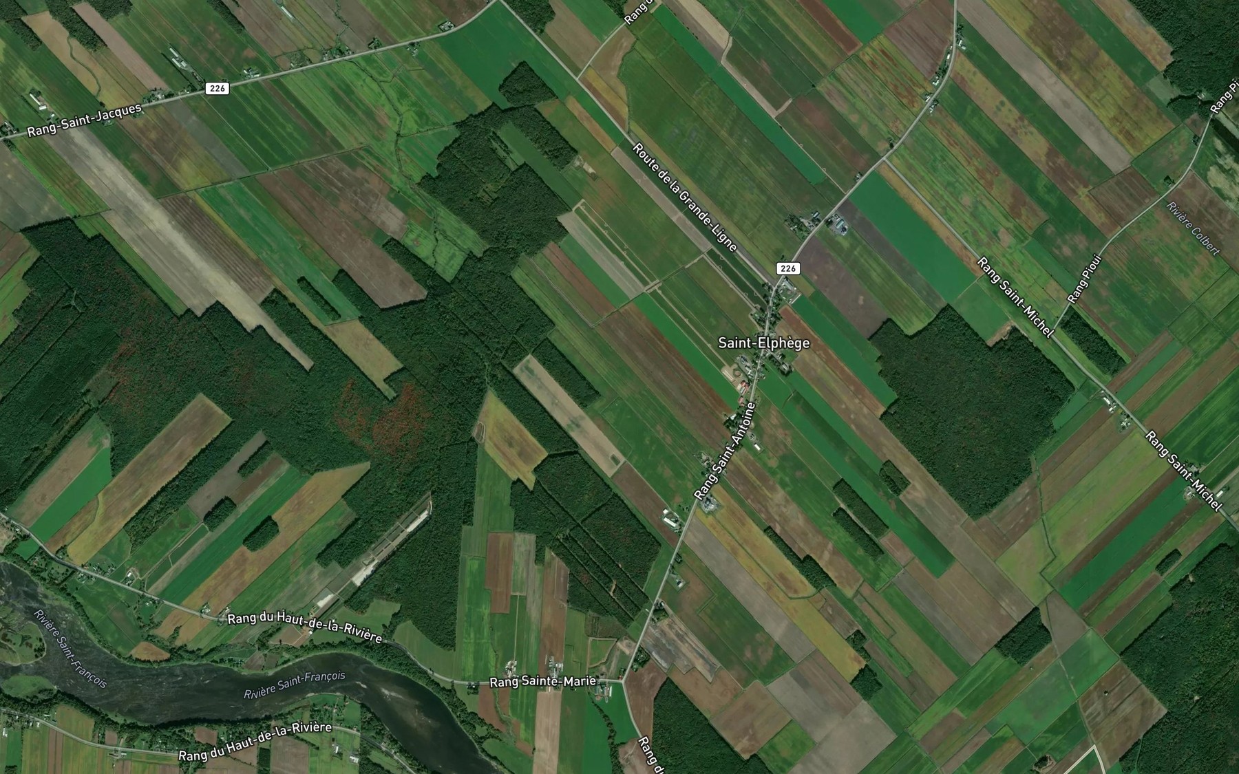 Satellite map of the Cours d'eau Binet