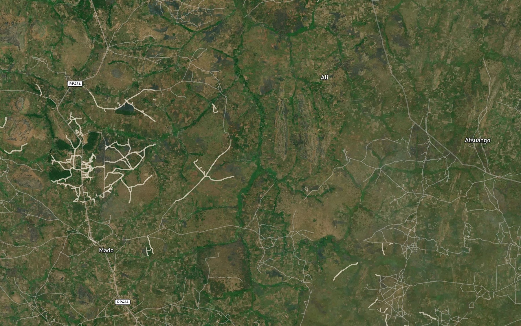Satellite map of the Etusalio