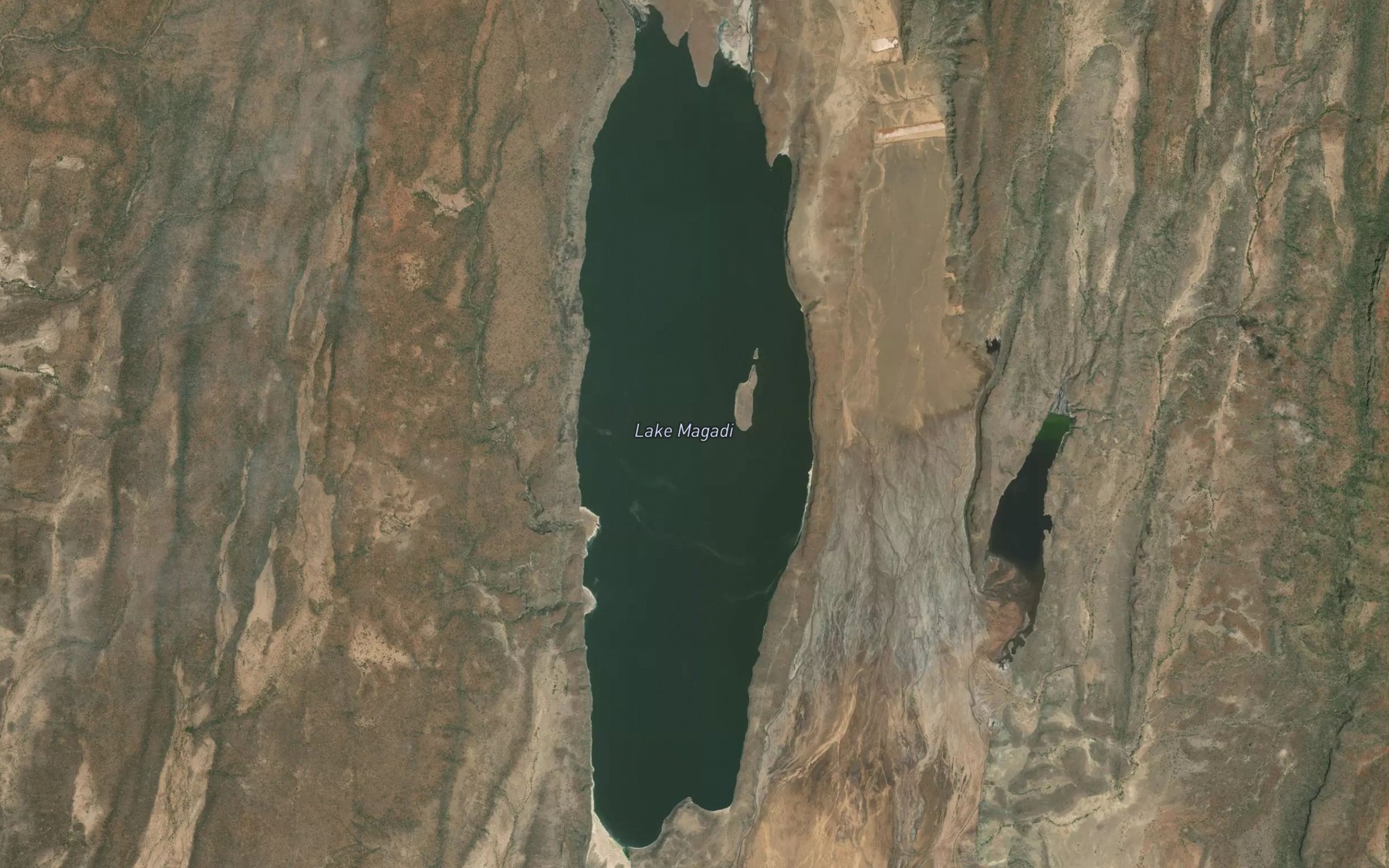 Satellite map of the Nasikie Engida