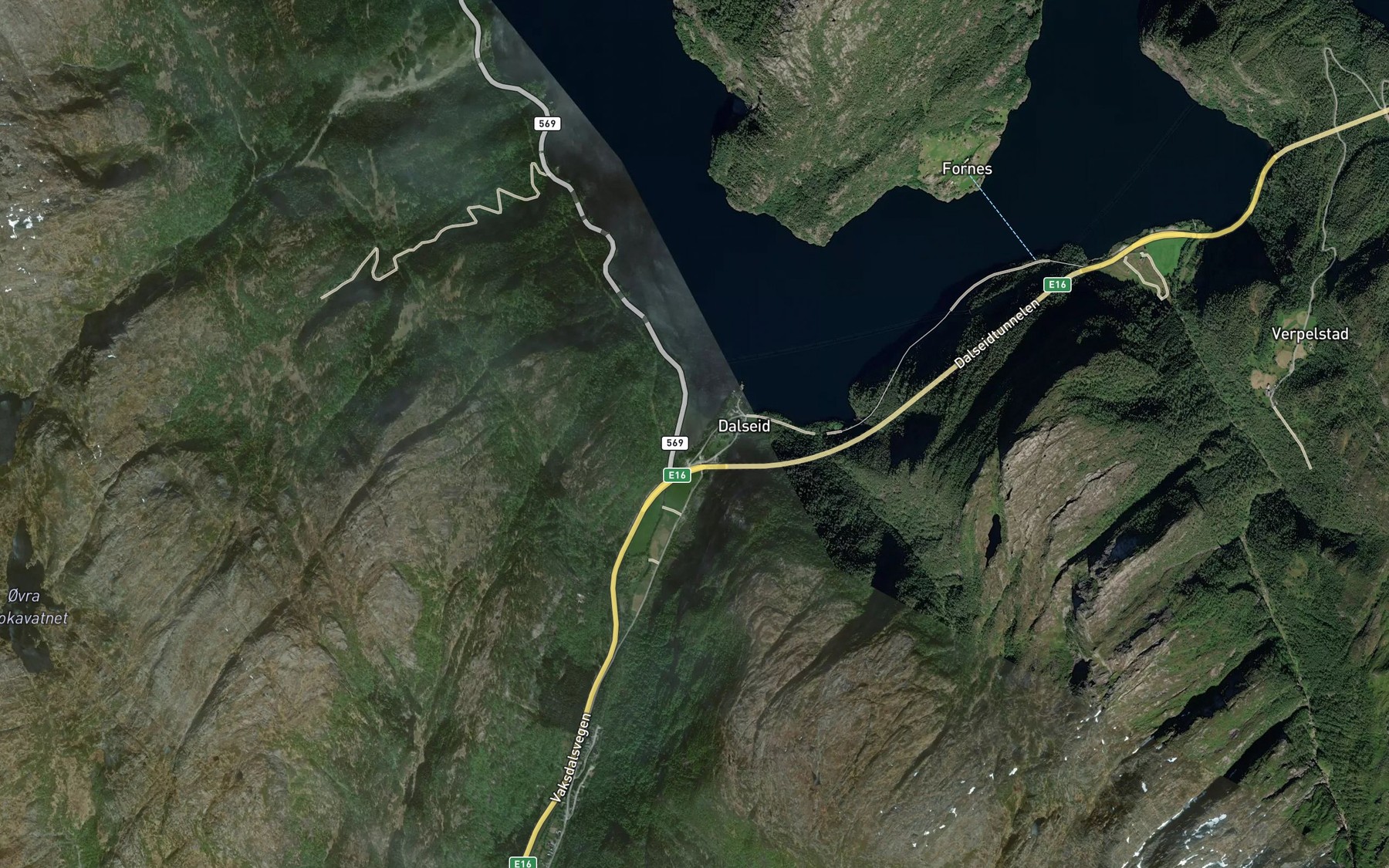 Satellite map of the Grunka