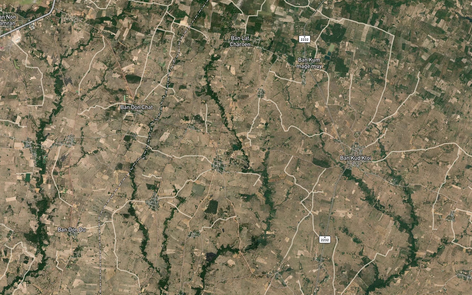 Satellite map of the Nong Sim
