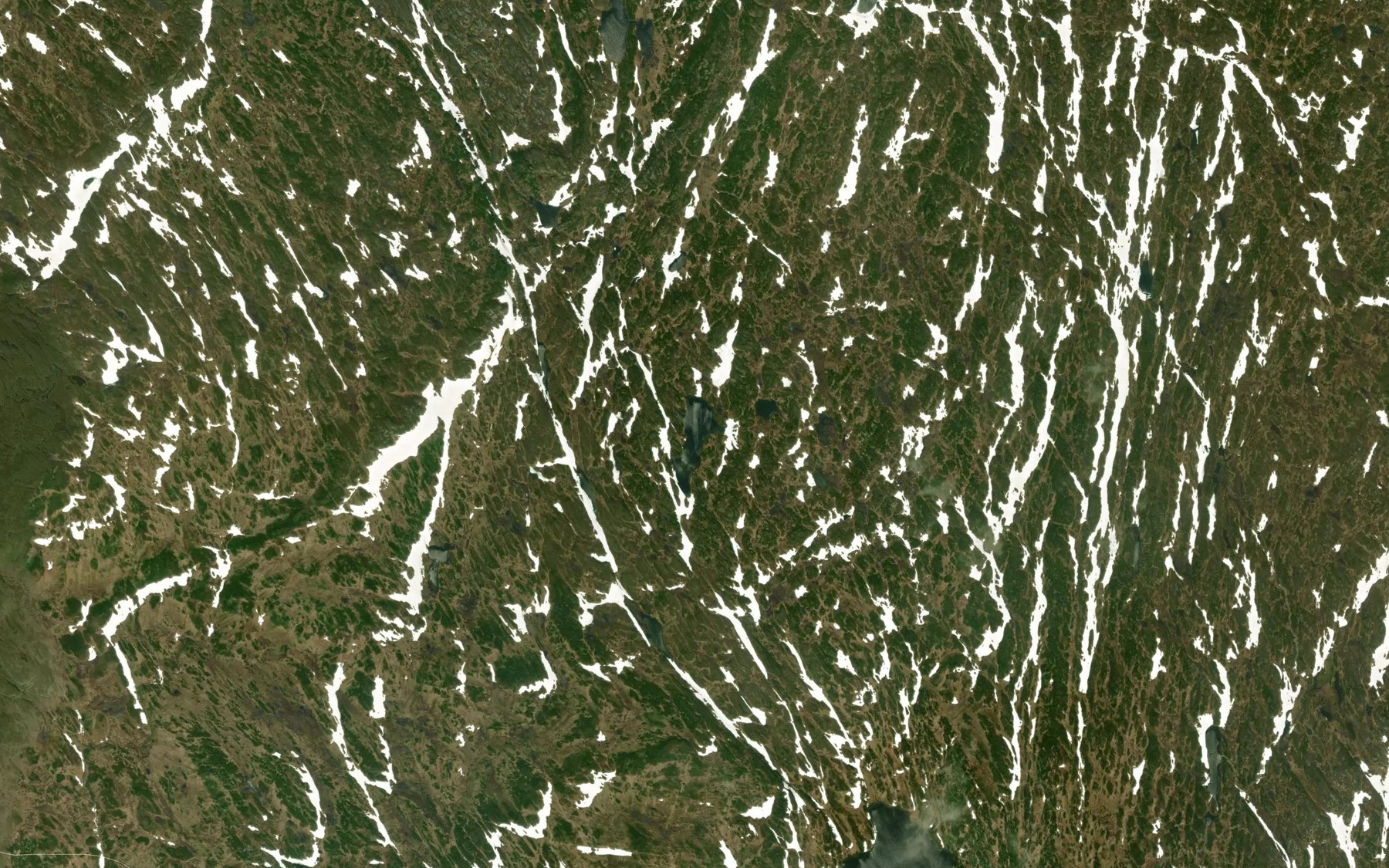 Satellite map of the Rotjonna