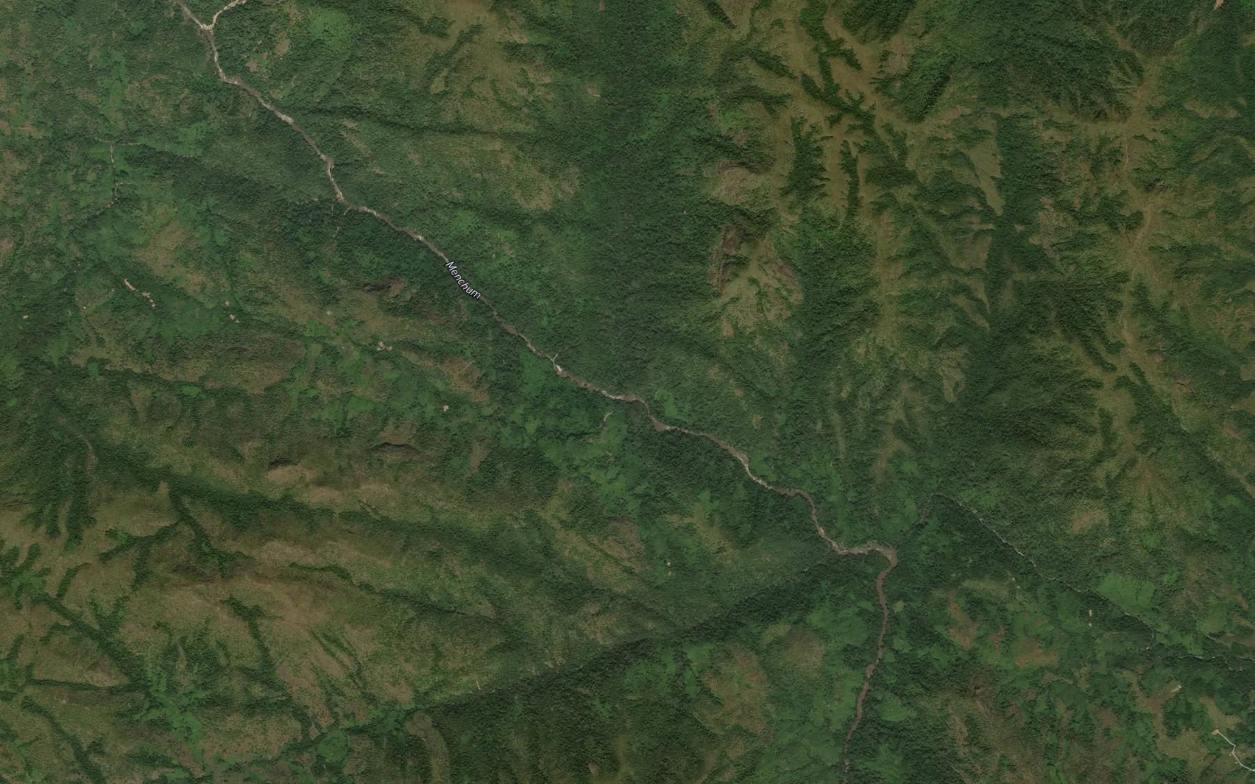 Satellite map of the Mbalmebe