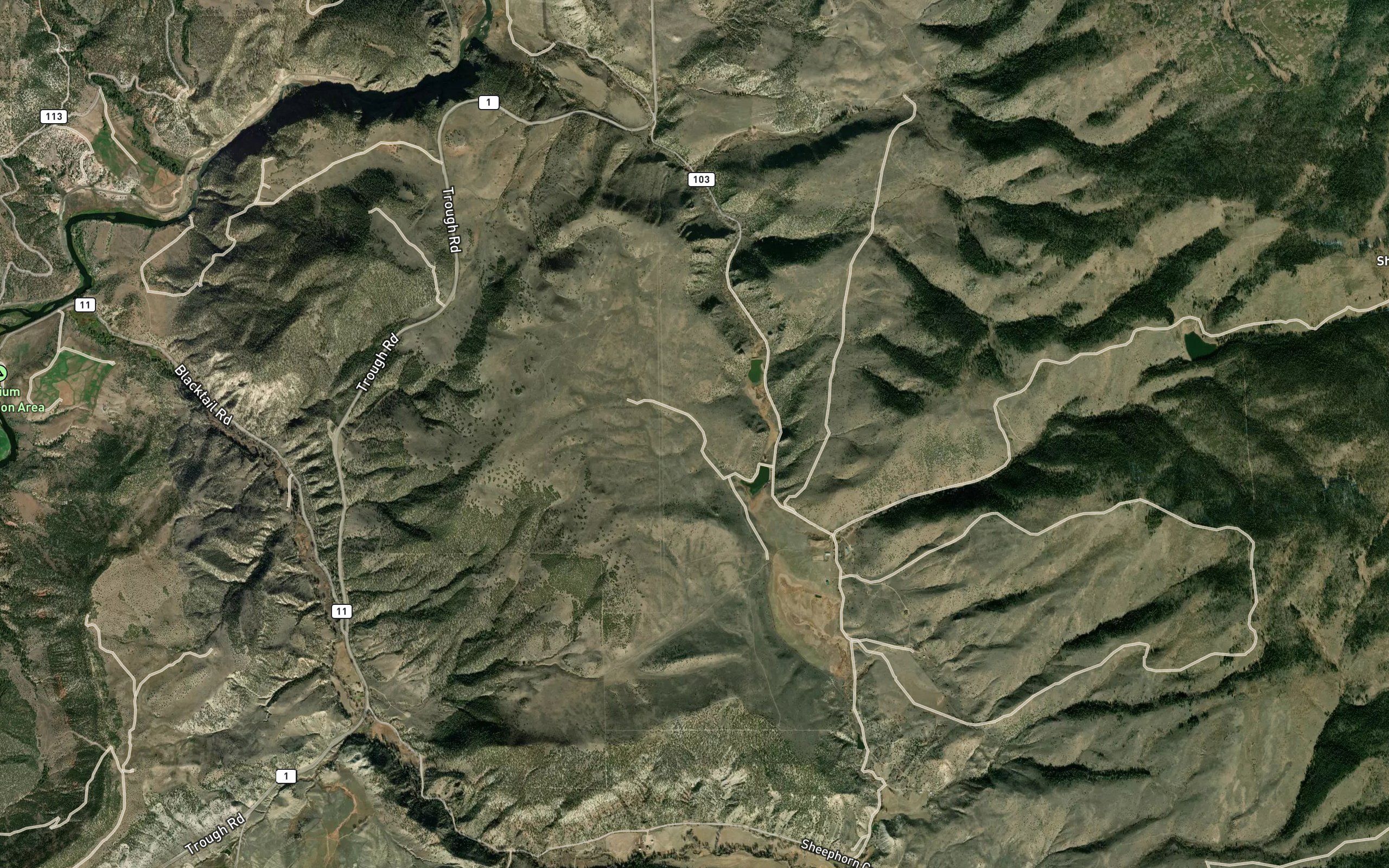Rock Gap Dam Reservoir