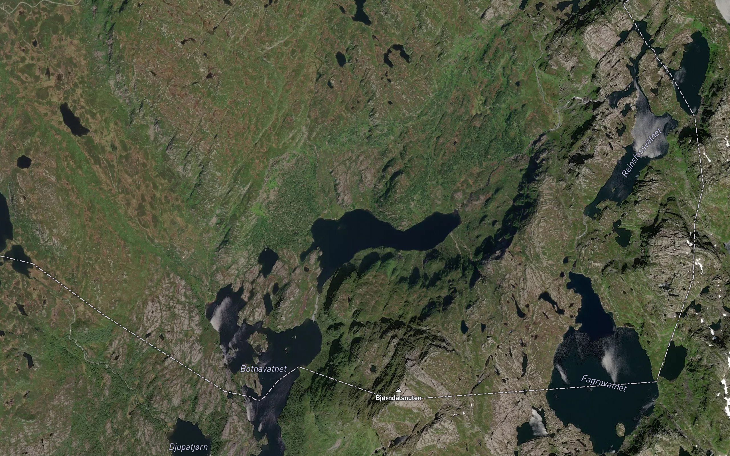 Bjorndalsvatnet,nordre