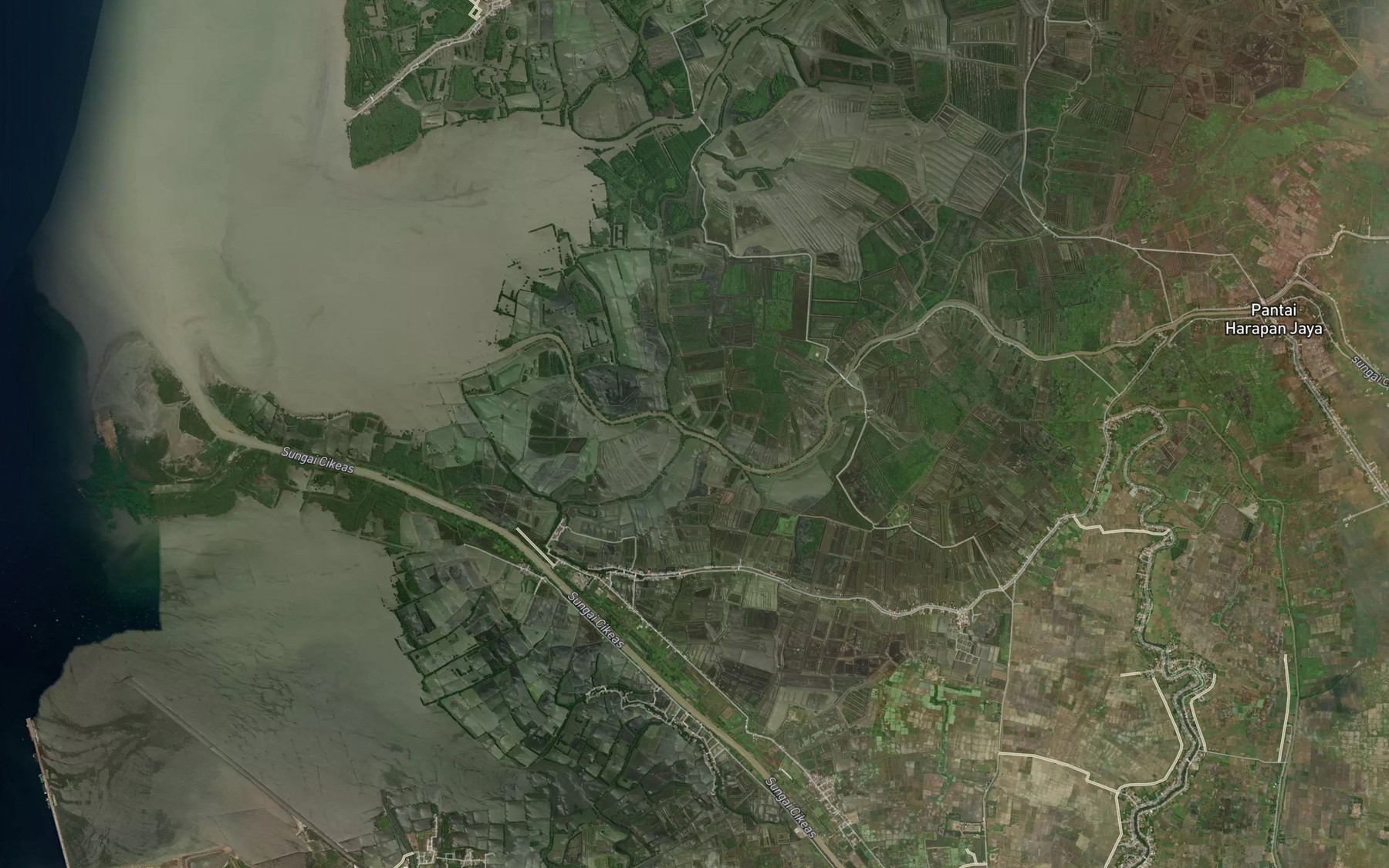 Satellite map of the Sungai Kramat