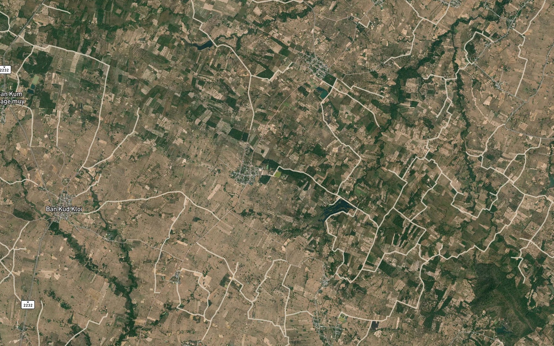 Satellite map of the Nong Kham Phak Kut