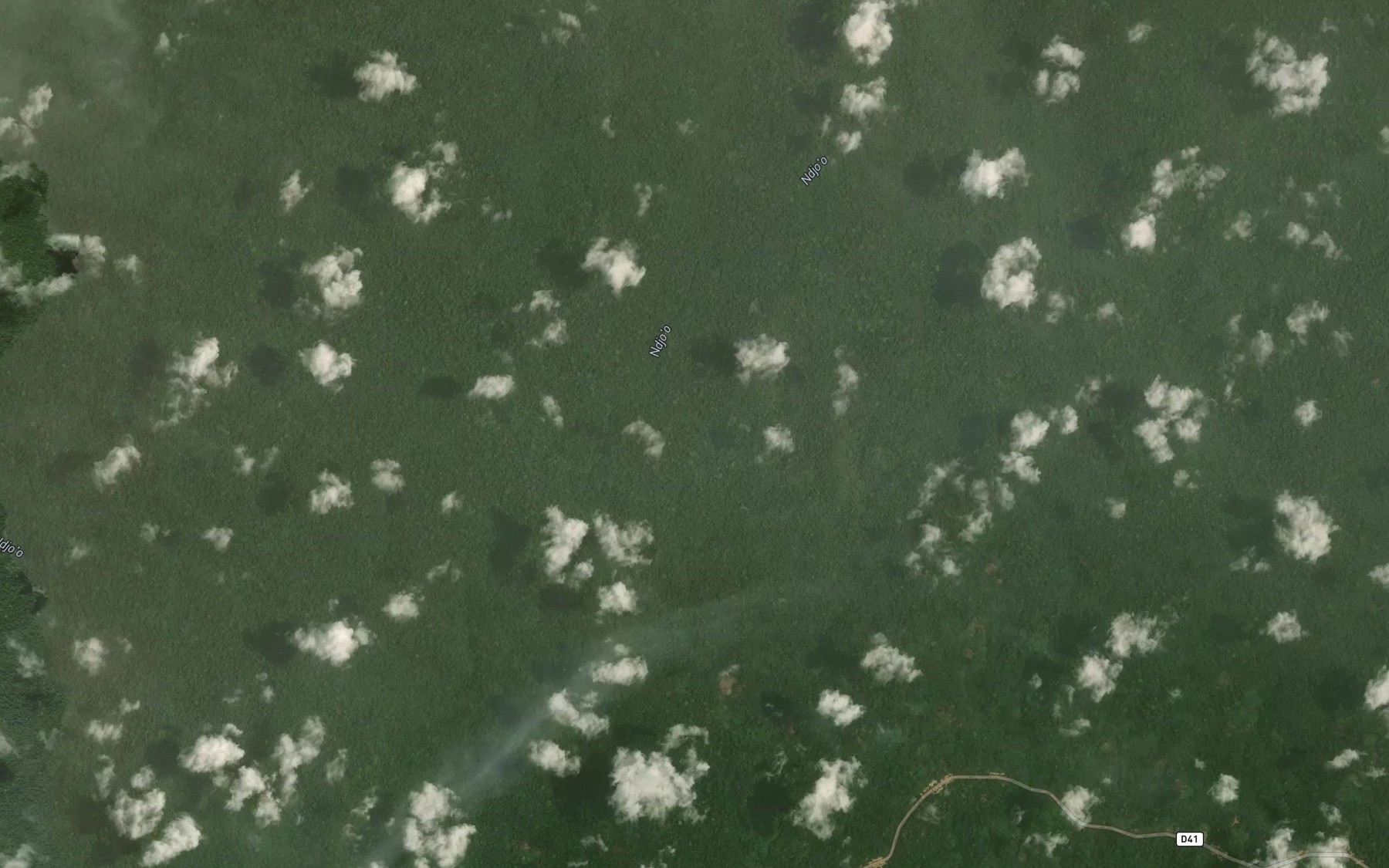 Satellite map of the Minlem