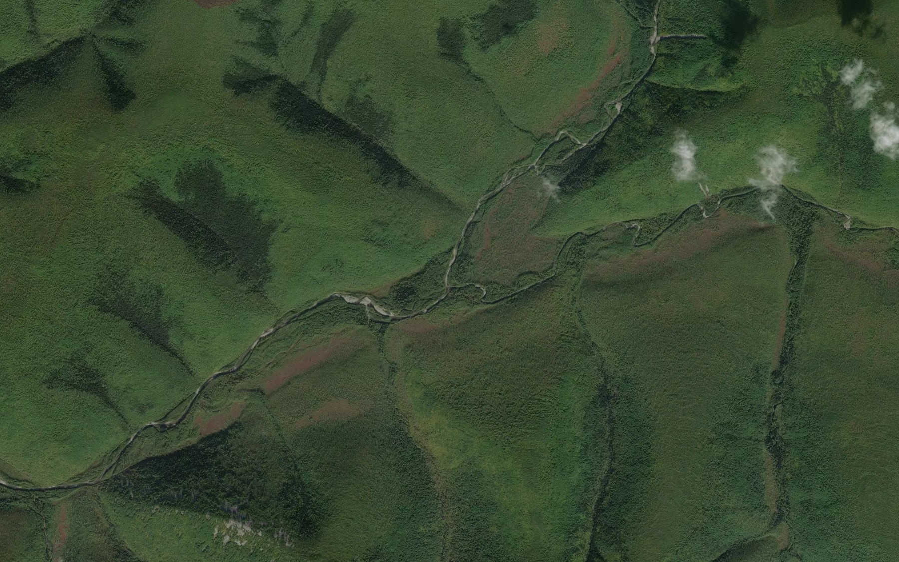 Satellite map of the Nal'dy