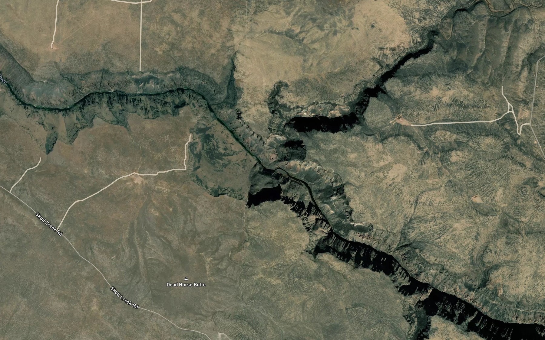 Satellite map of the Soldier Creek