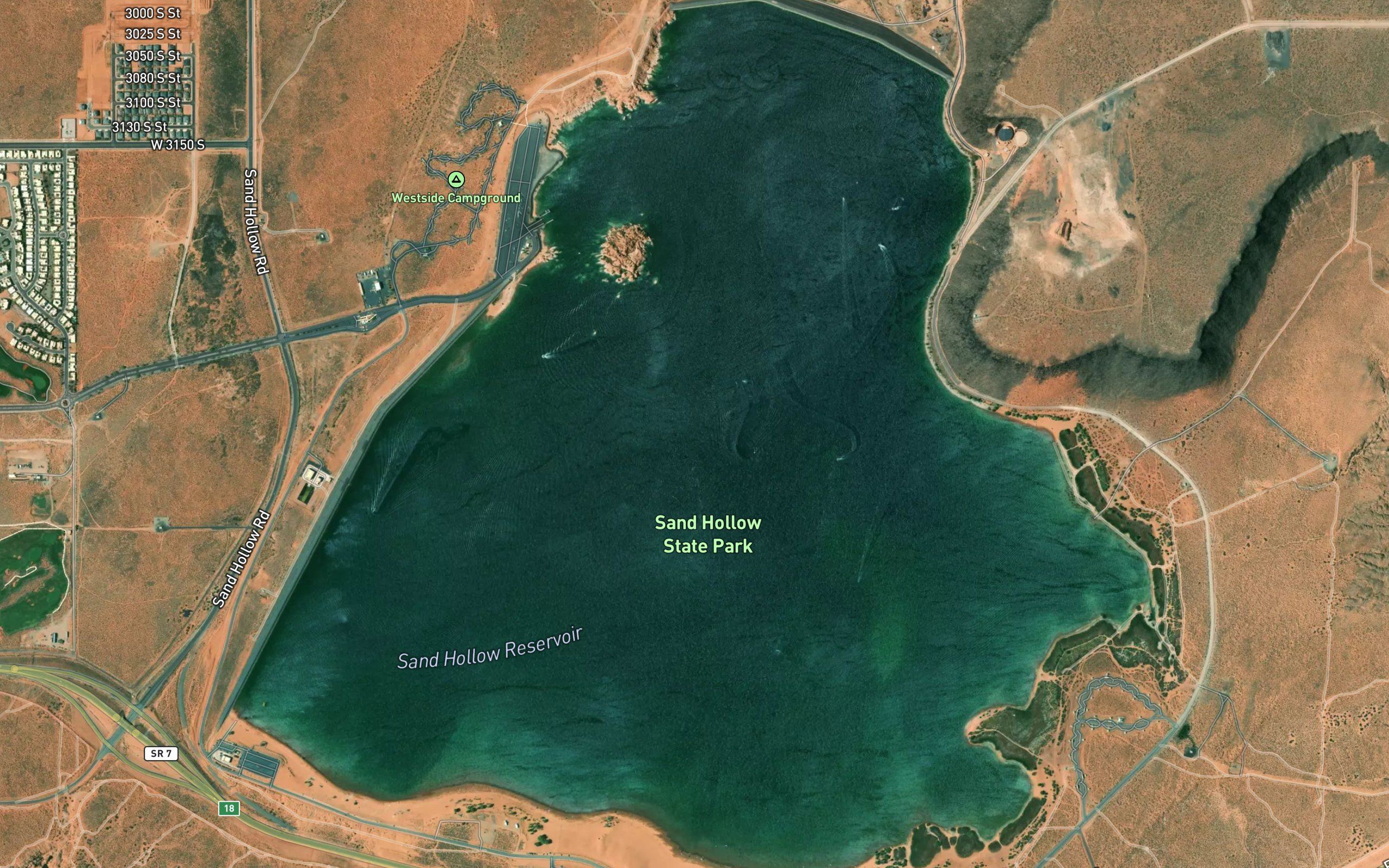 Sand Hollow Reservoir