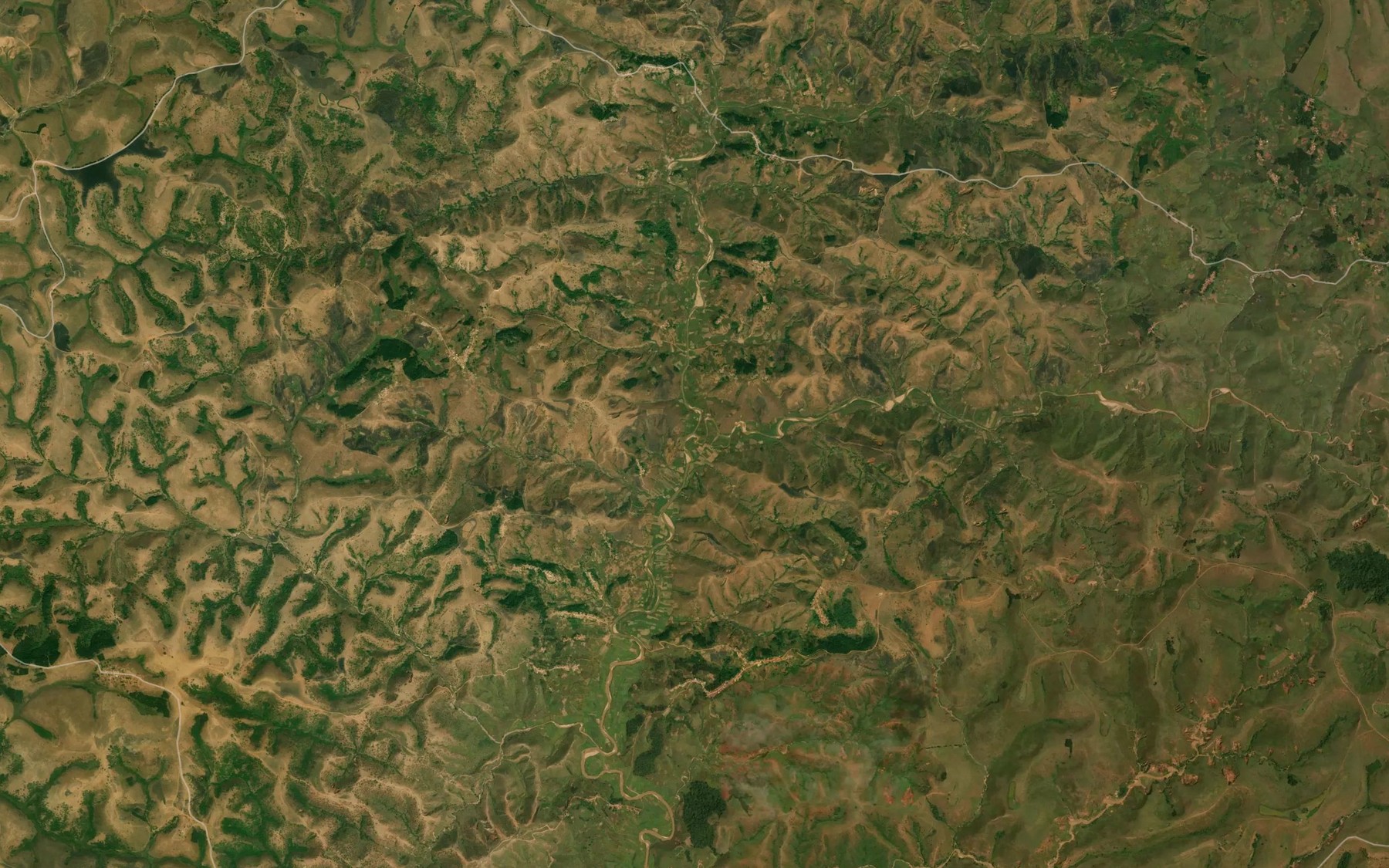 Satellite map of the Bong