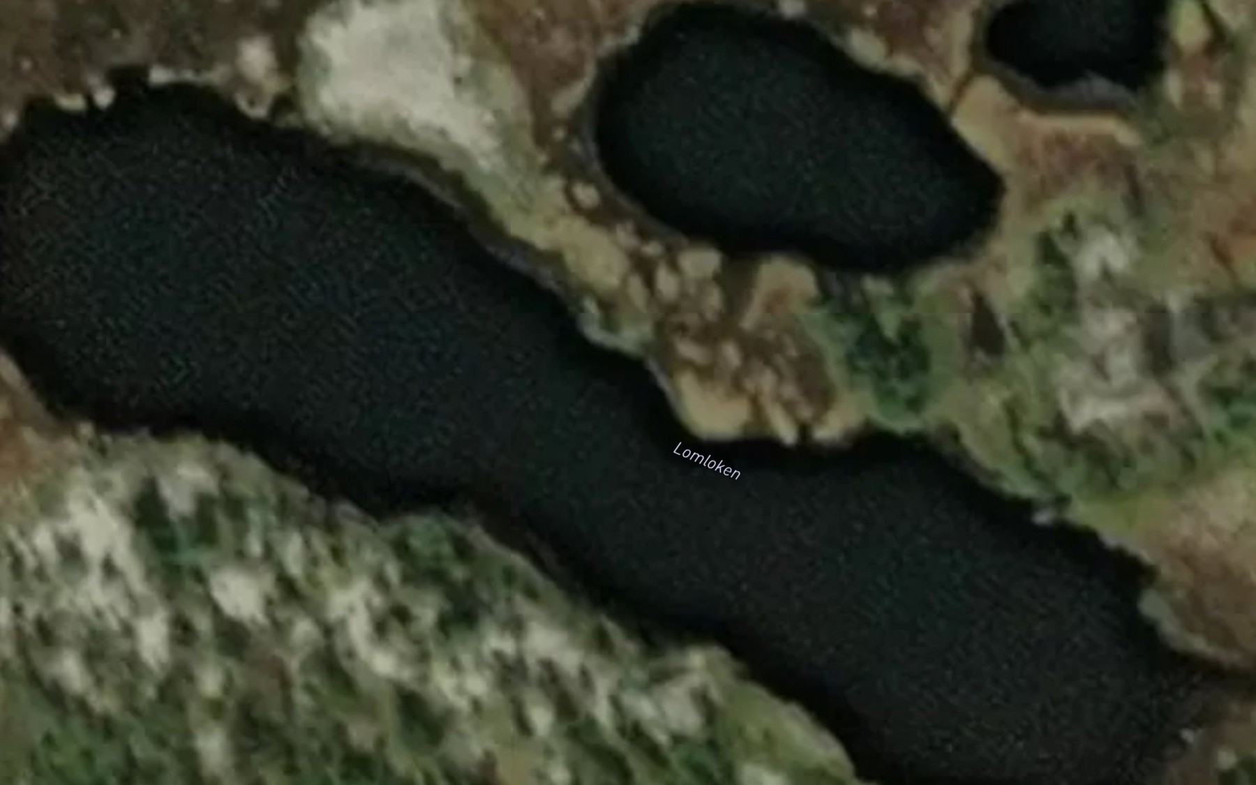 Satellite map of the Lomloken