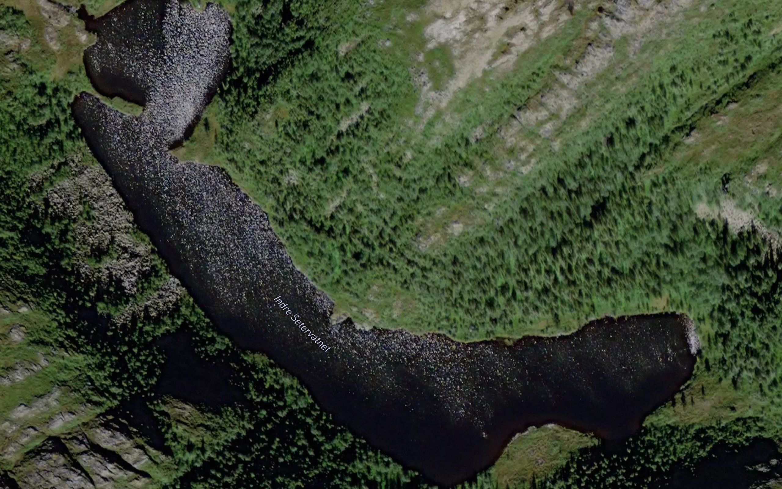 Saetervatnet,indre