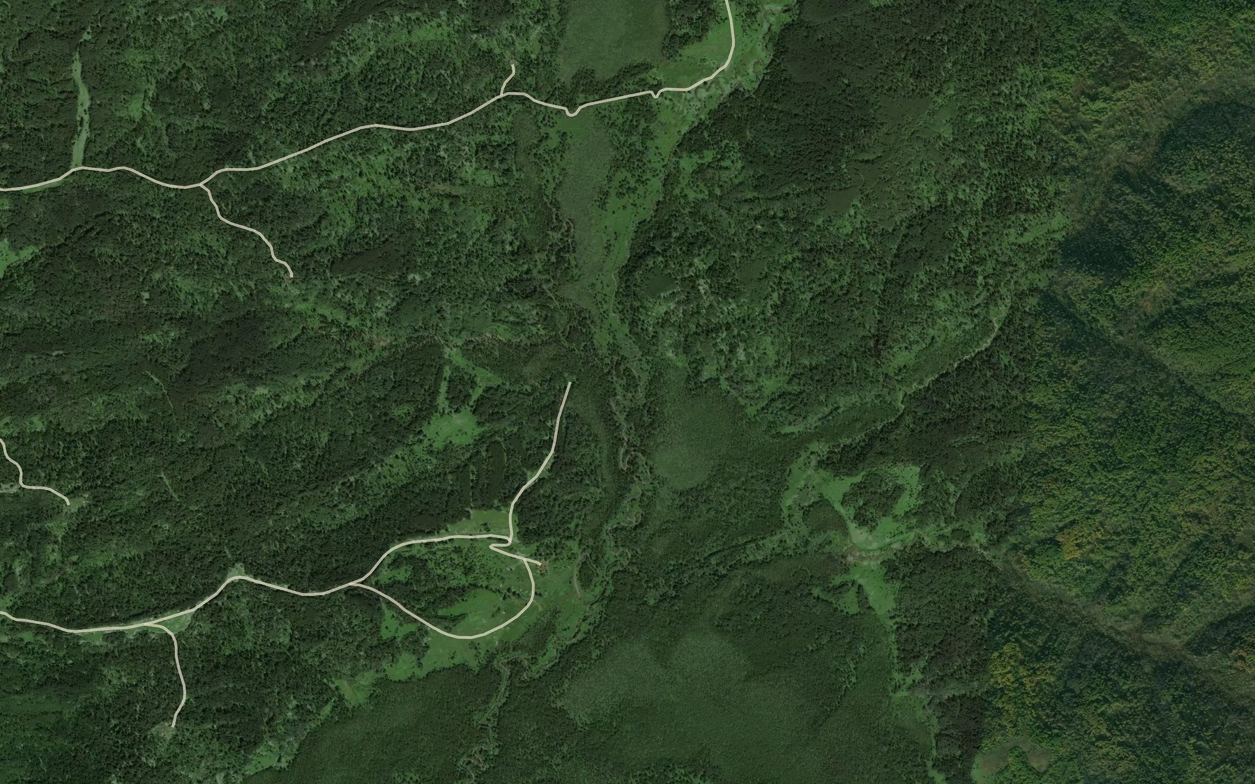 Satellite map of the Taza