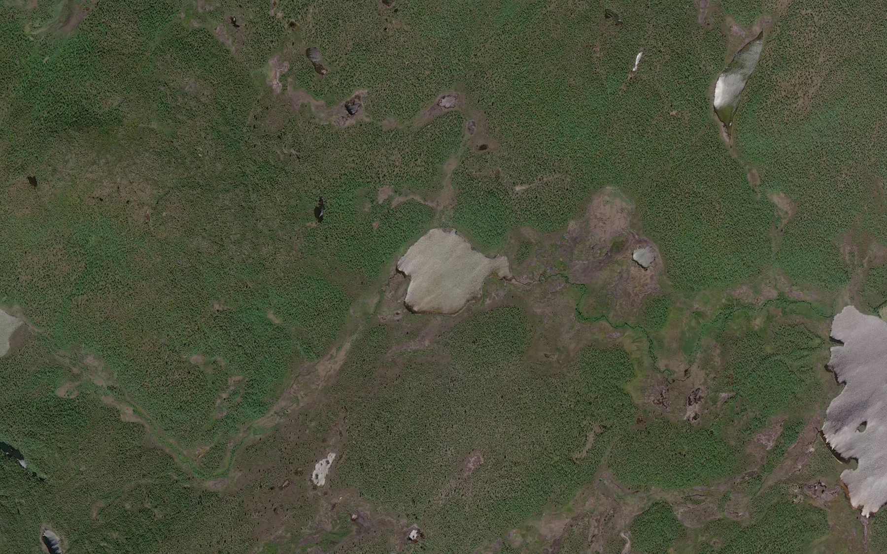 Satellite map of the Palgadjaavras