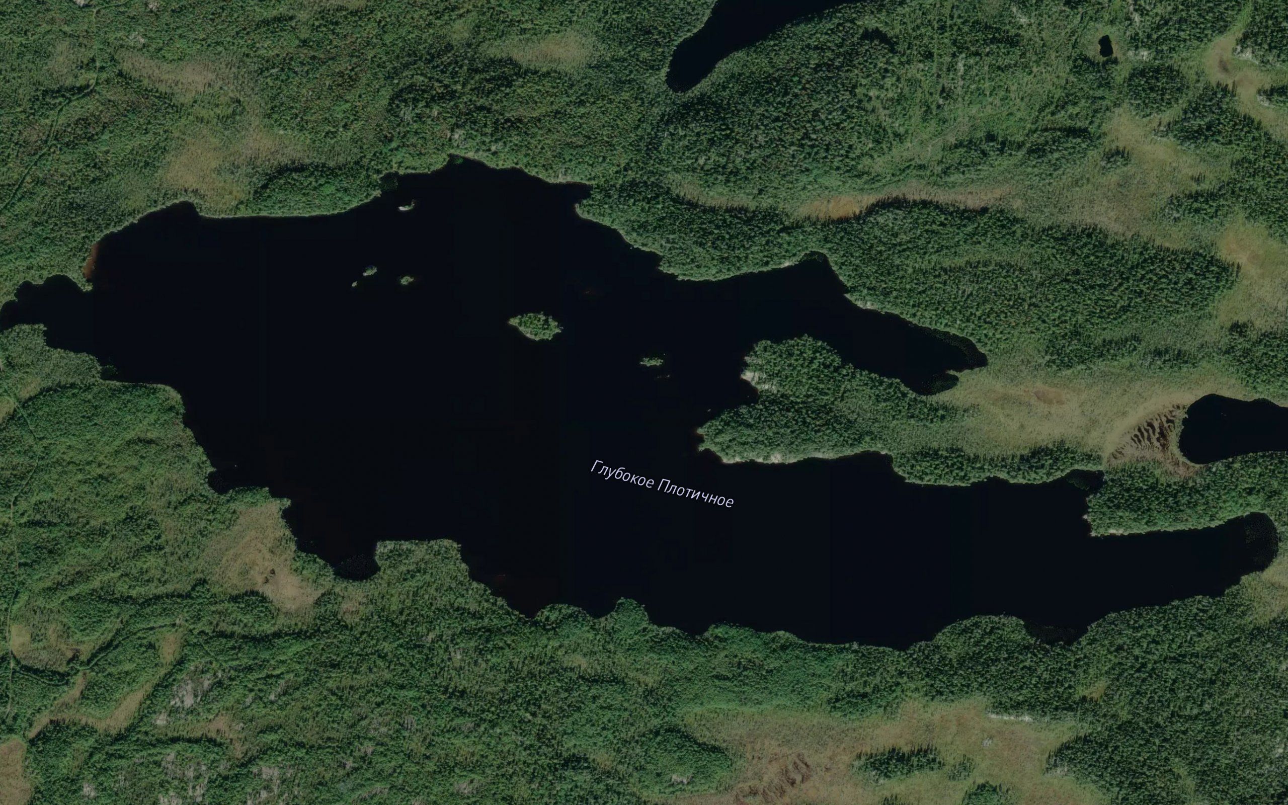 Ozero Glubokoye Plotnichnoye
