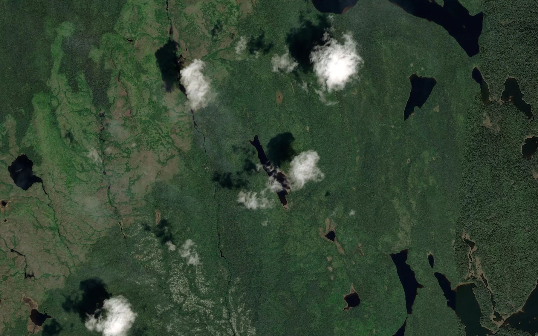 Satellite map of the Lac du Becart
